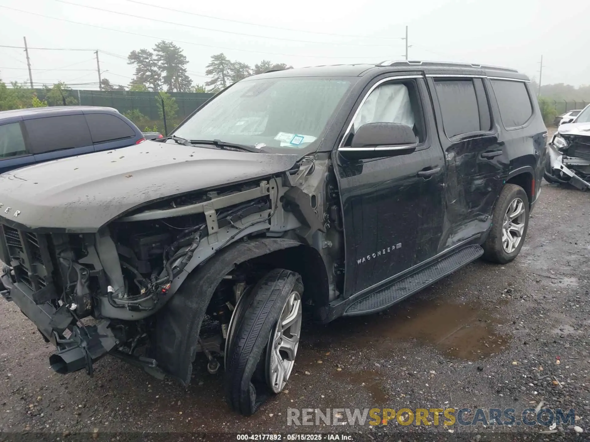 2 fotografías del automóvil dañado 1C4SJVBT7NS112509 JEEP WAGONEER 2022