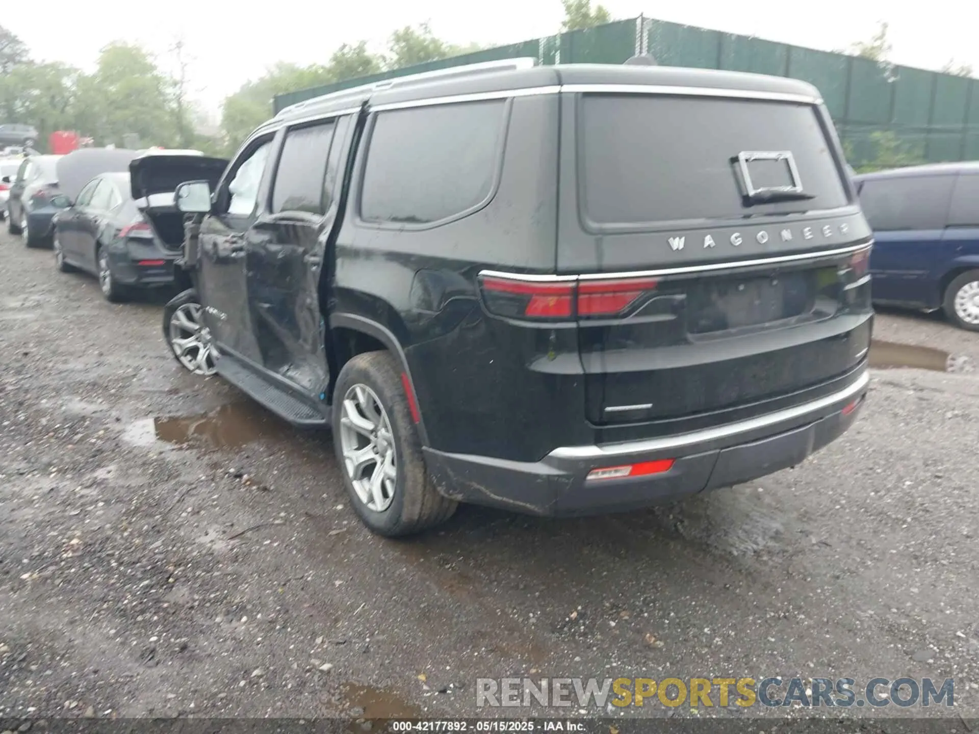 3 fotografías del automóvil dañado 1C4SJVBT7NS112509 JEEP WAGONEER 2022