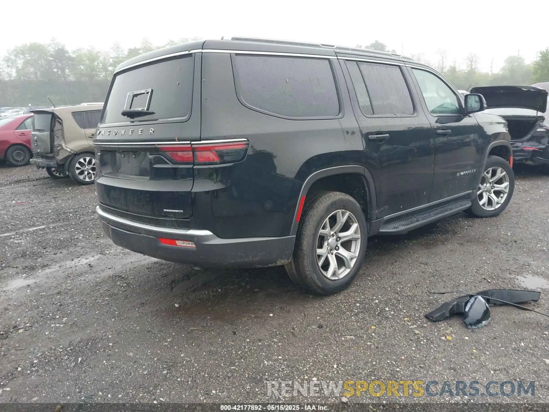 4 fotografías del automóvil dañado 1C4SJVBT7NS112509 JEEP WAGONEER 2022