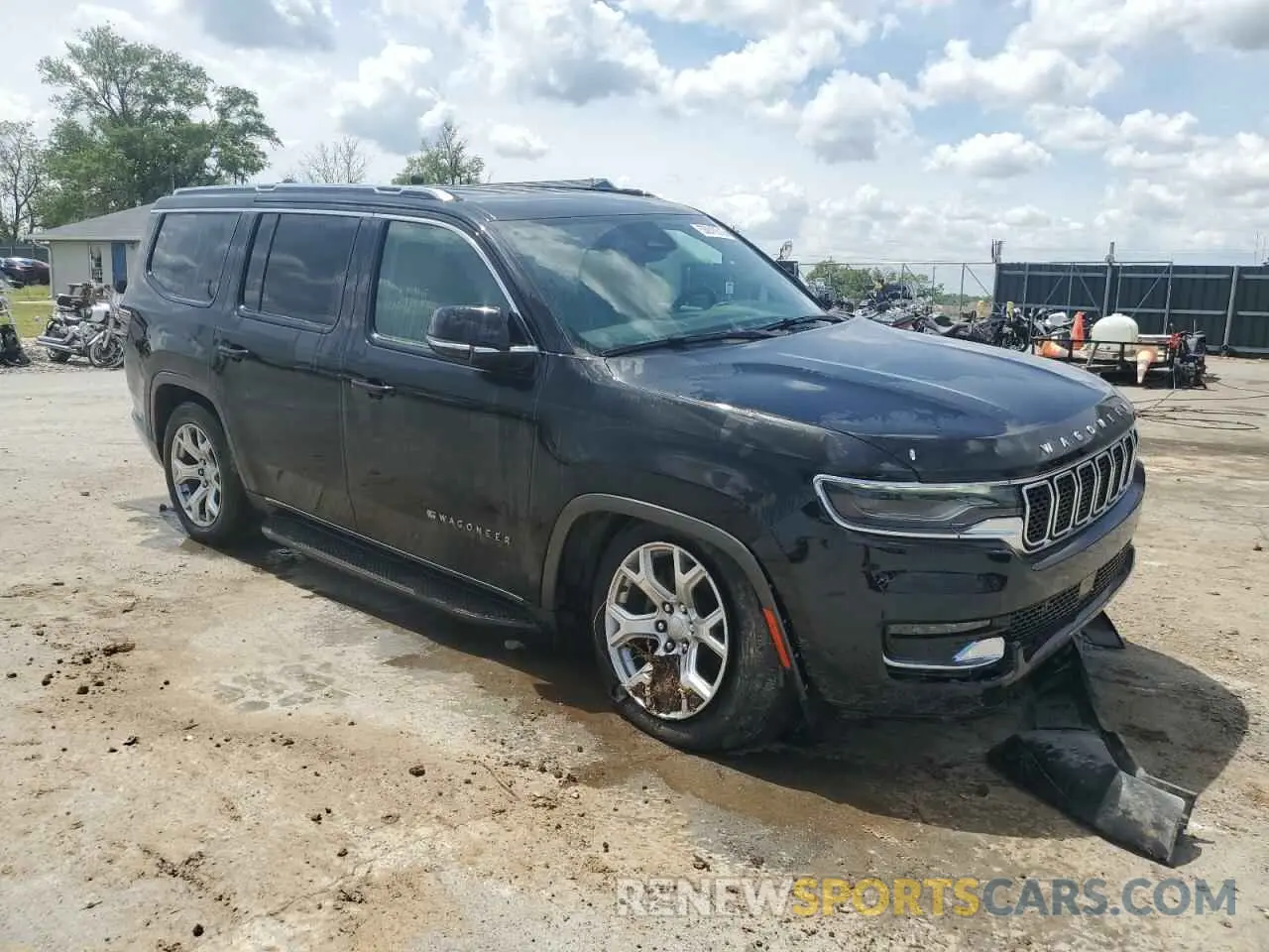 4 fotografías del automóvil dañado 1C4SJVBT9NS205466 JEEP WAGONEER 2022