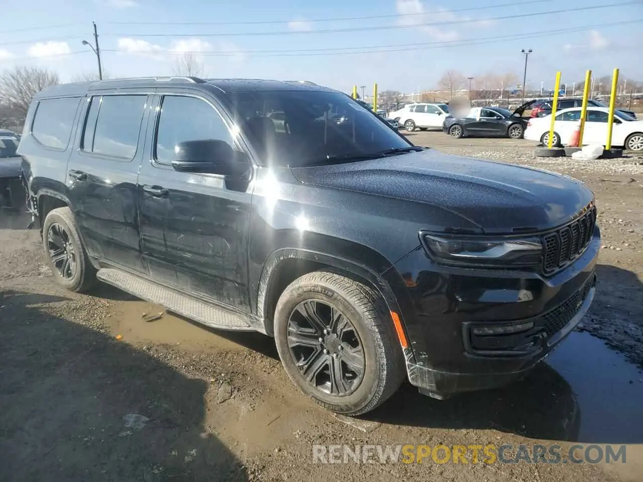 4 fotografías del automóvil dañado 1C4SJVDT0NS143386 JEEP WAGONEER 2022