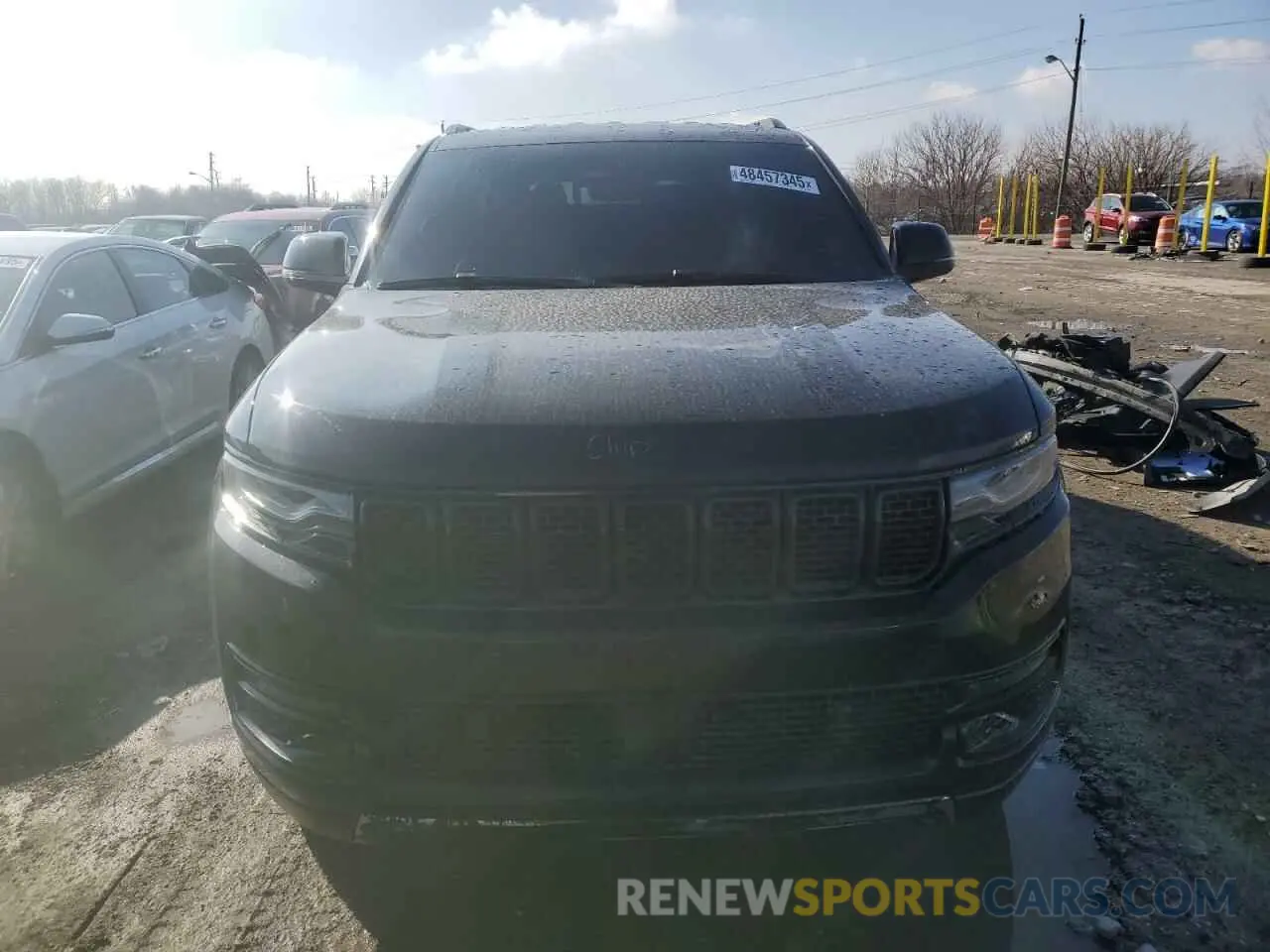5 fotografías del automóvil dañado 1C4SJVDT0NS143386 JEEP WAGONEER 2022