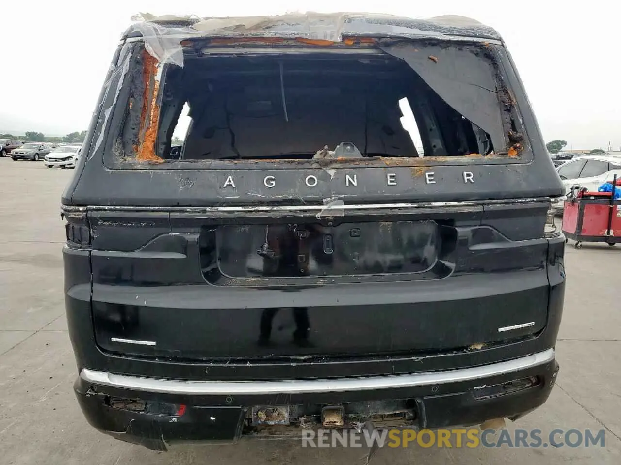 6 fotografías del automóvil dañado 1C4SJVDT0NS211654 JEEP WAGONEER 2022