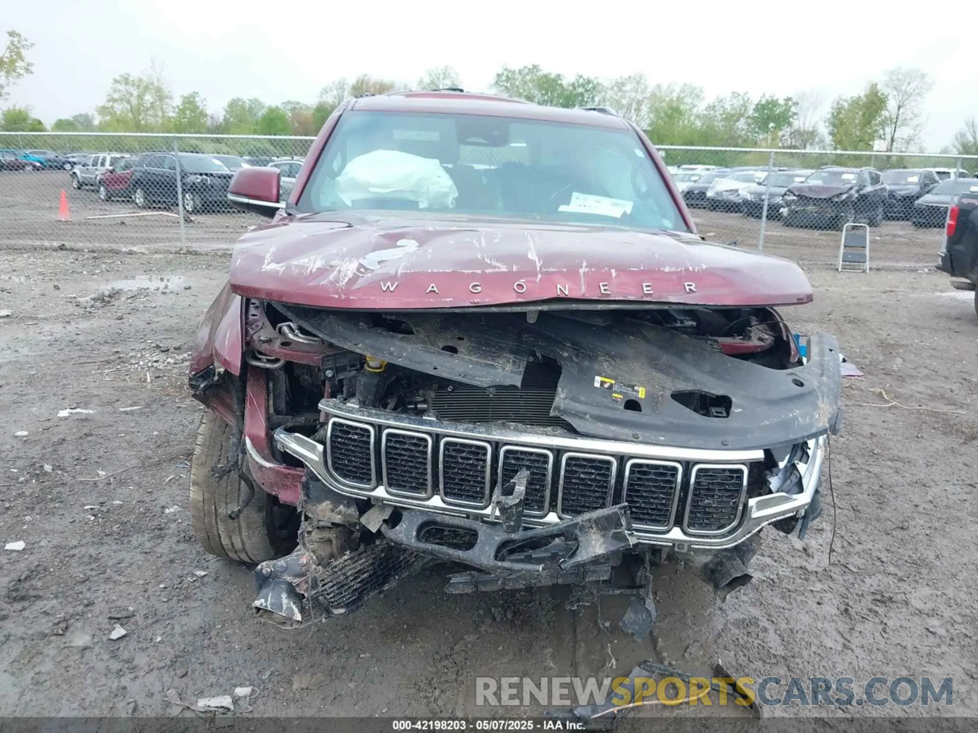 12 fotografías del automóvil dañado 1C4SJVDT1NS227765 JEEP WAGONEER 2022