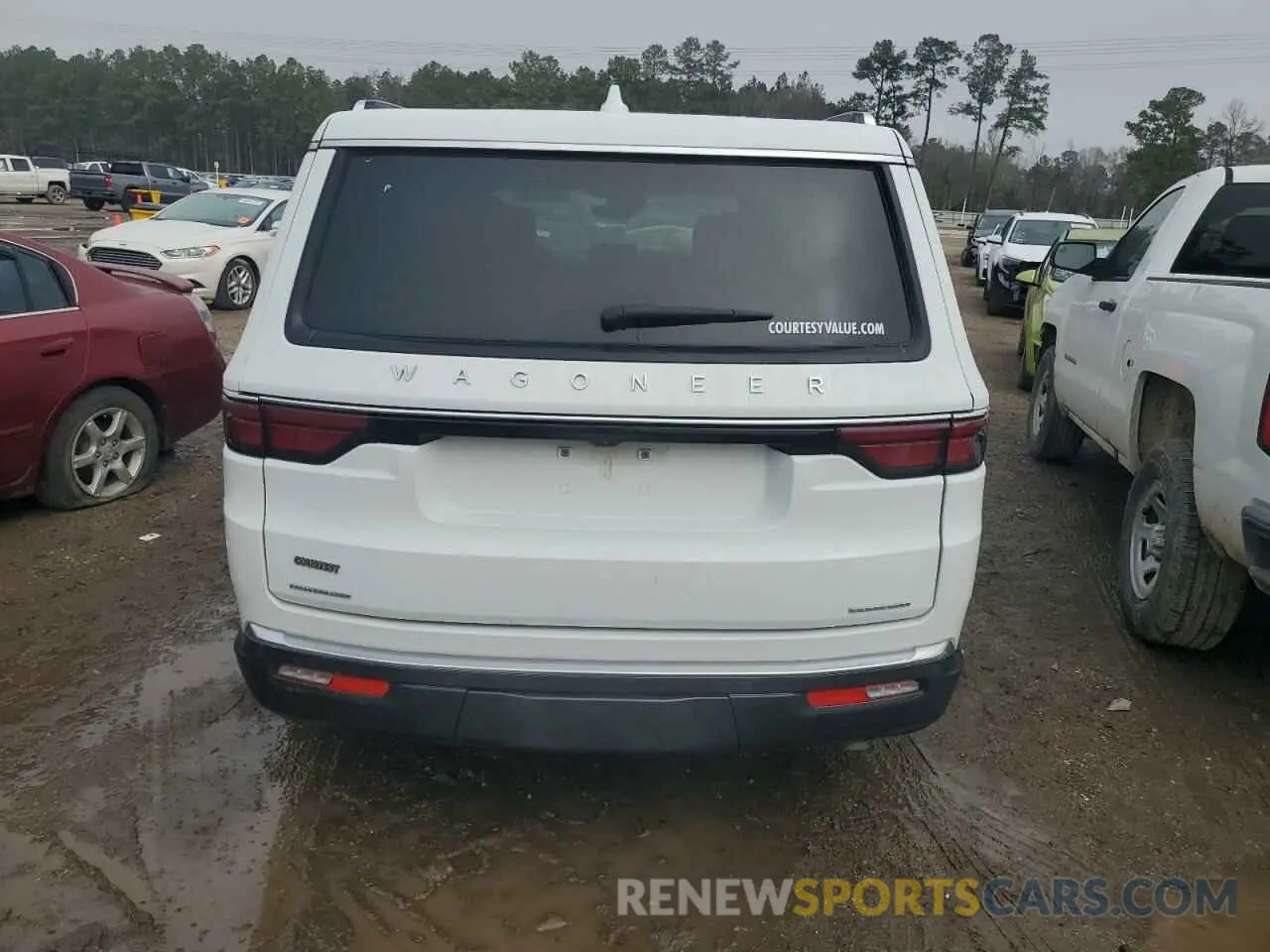 6 fotografías del automóvil dañado 1C4SJVDT6NS231326 JEEP WAGONEER 2022