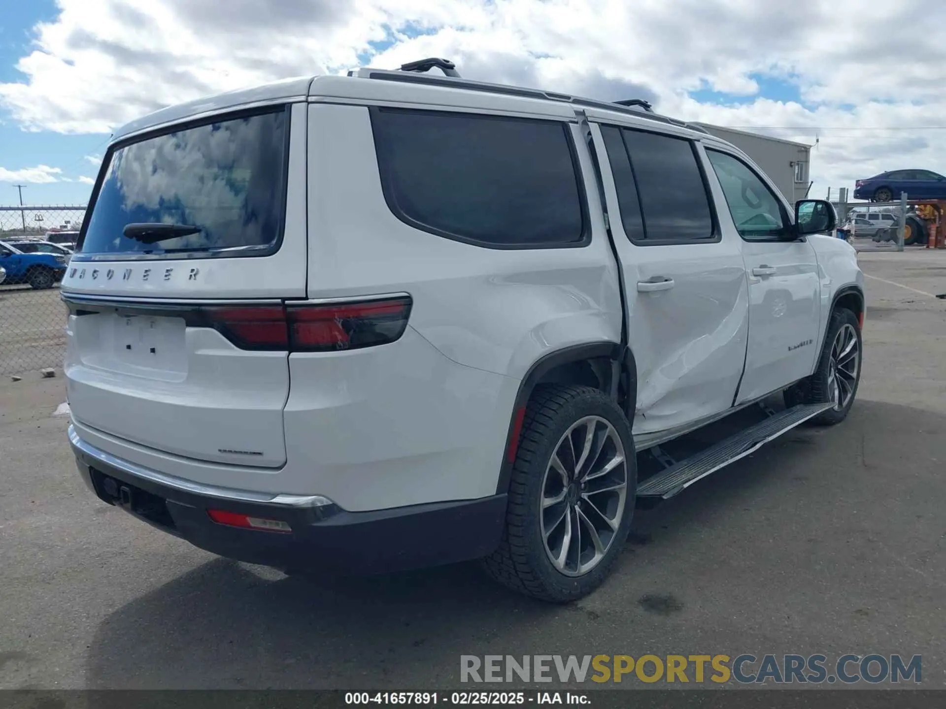 4 fotografías del automóvil dañado 1C4SJVDT7NS132482 JEEP WAGONEER 2022