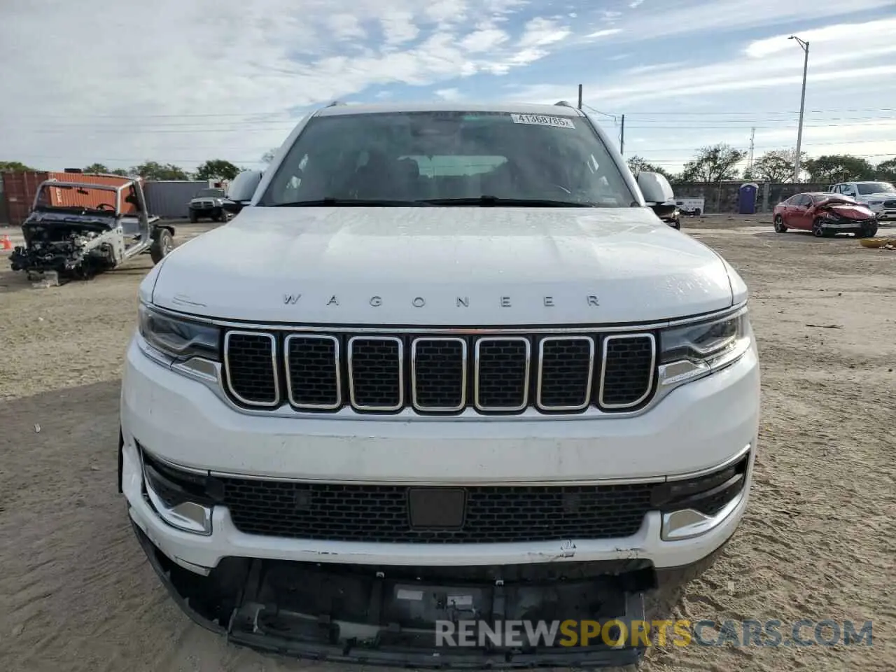 5 fotografías del automóvil dañado 1C4SJVDTXNS114803 JEEP WAGONEER 2022