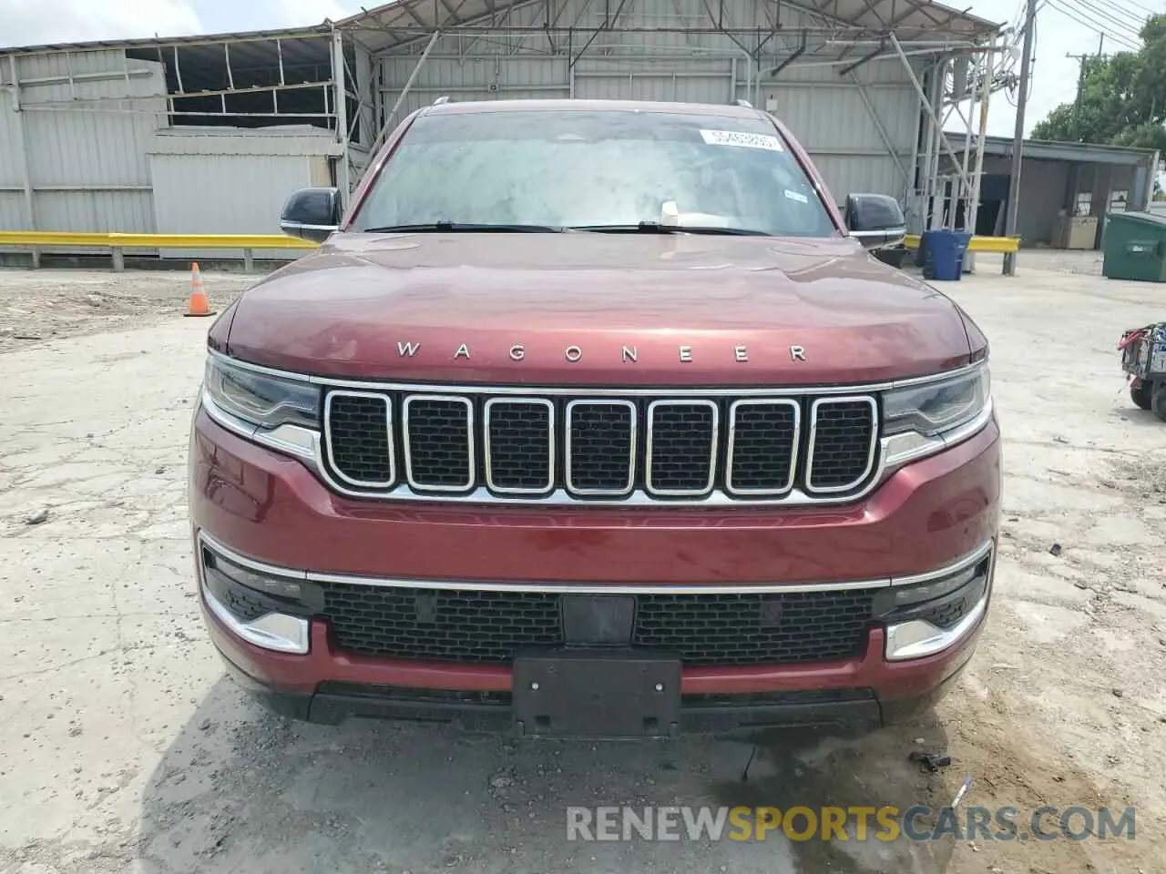 5 fotografías del automóvil dañado 1C4SJUAT0PS543448 JEEP WAGONEER 2023