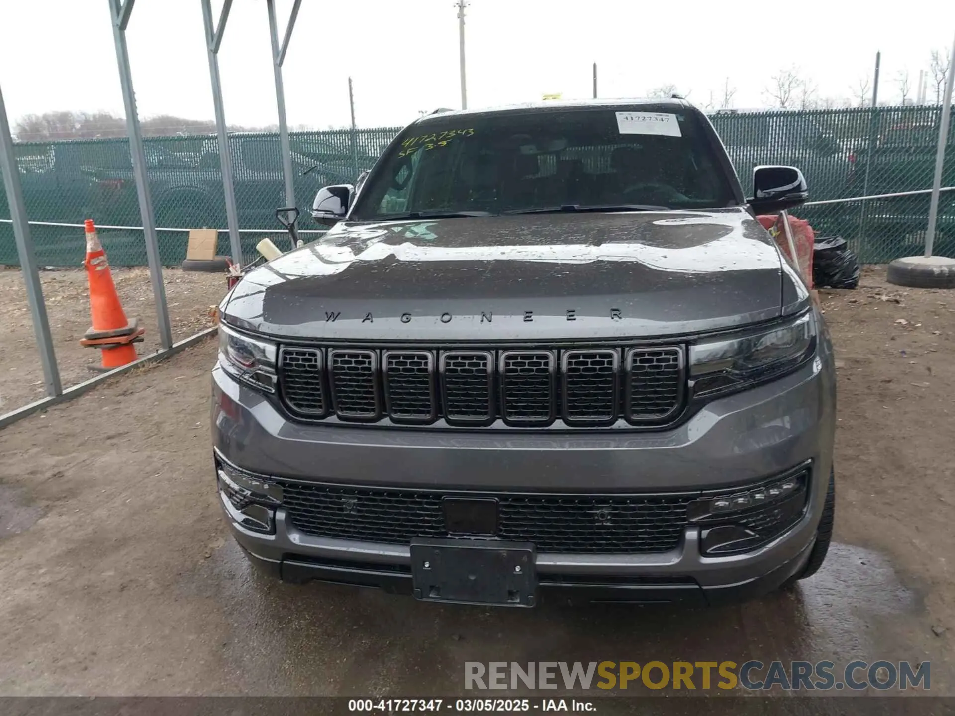 12 fotografías del automóvil dañado 1C4SJVBP7PS508347 JEEP WAGONEER 2023