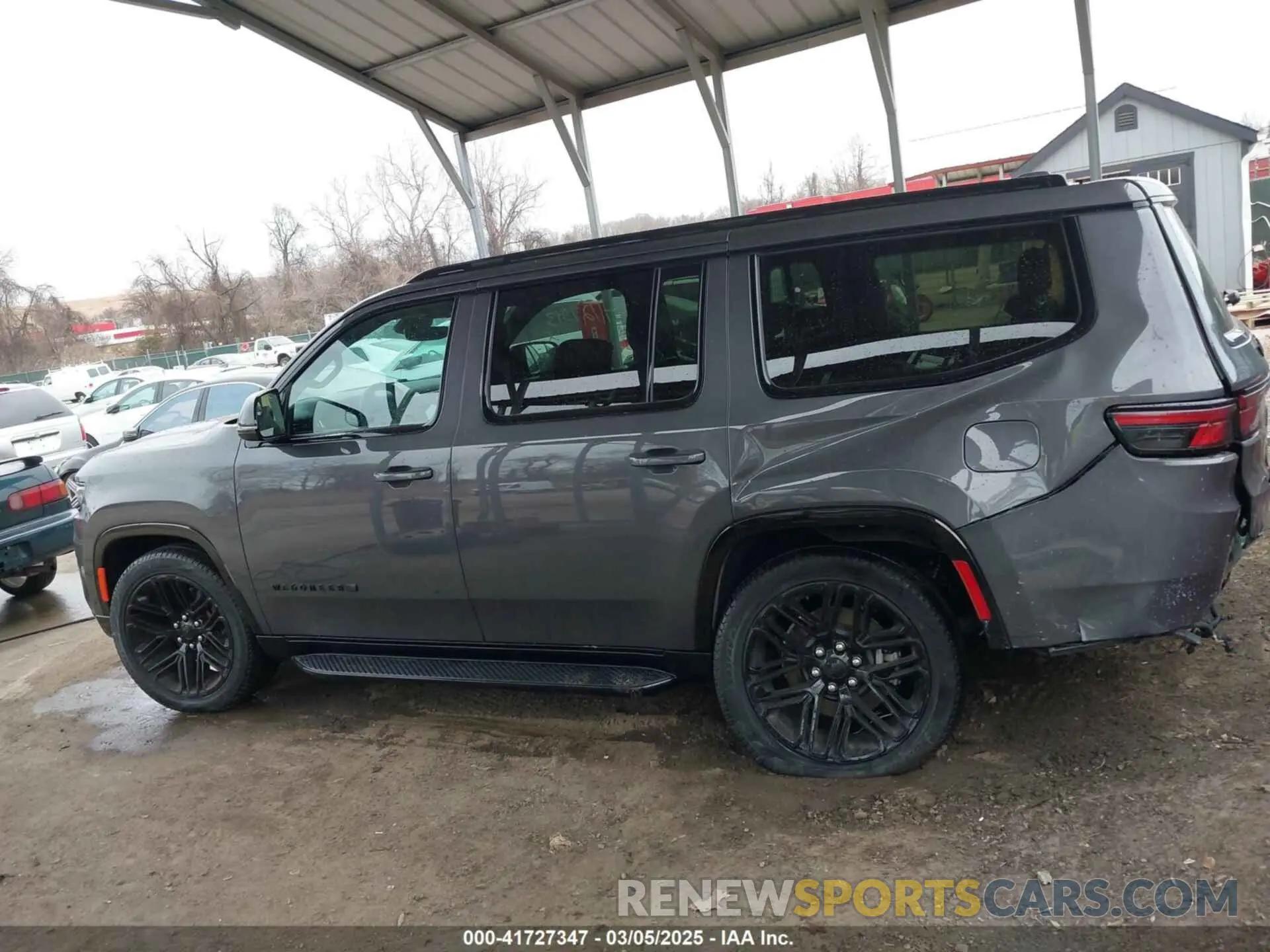 14 fotografías del automóvil dañado 1C4SJVBP7PS508347 JEEP WAGONEER 2023