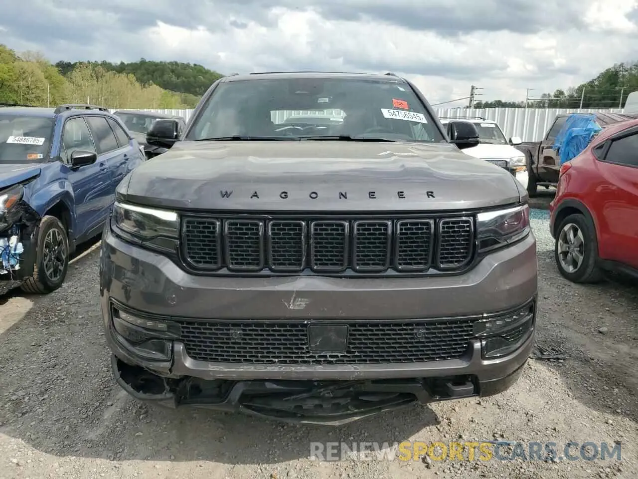 5 fotografías del automóvil dañado 1C4SJVBP7PS553448 JEEP WAGONEER 2023