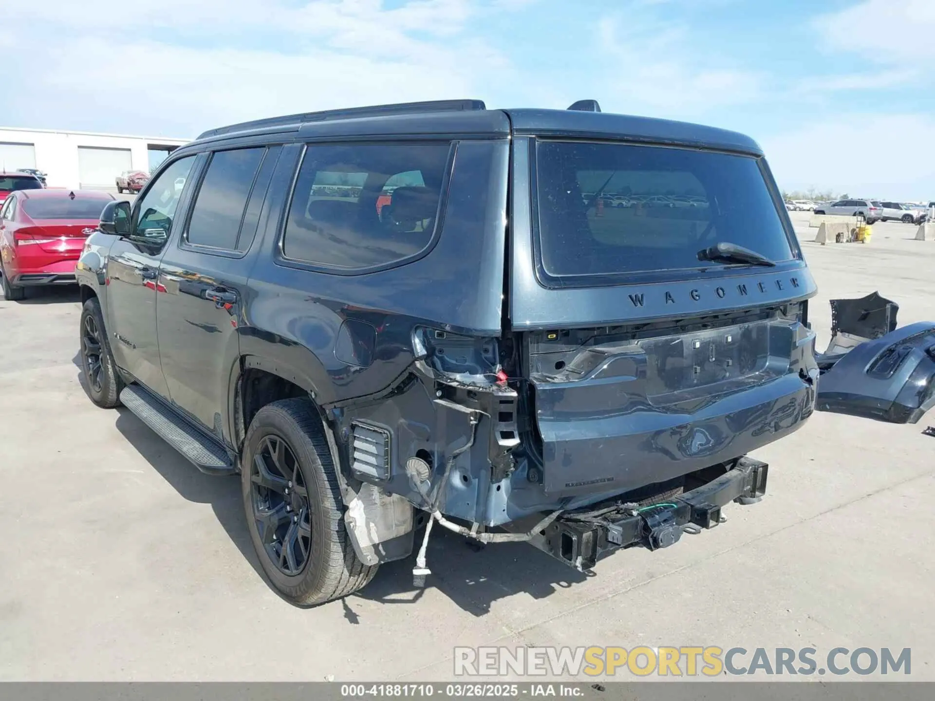 3 fotografías del automóvil dañado 1C4SJVBP9PS546369 JEEP WAGONEER 2023