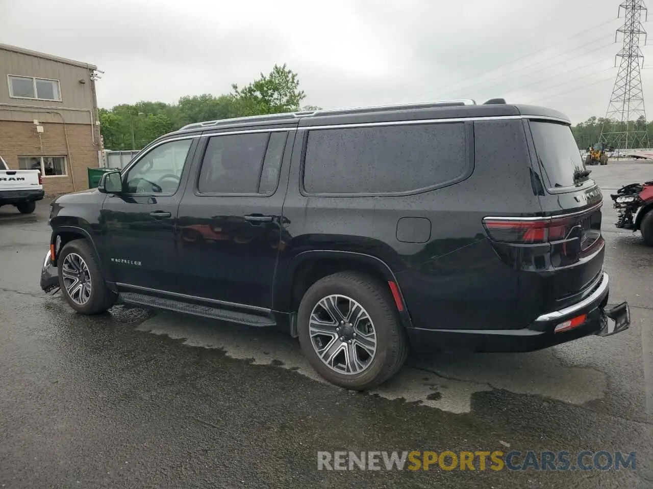 2 fotografías del automóvil dañado 1C4SJSBPXRS107683 JEEP WAGONEER 2024
