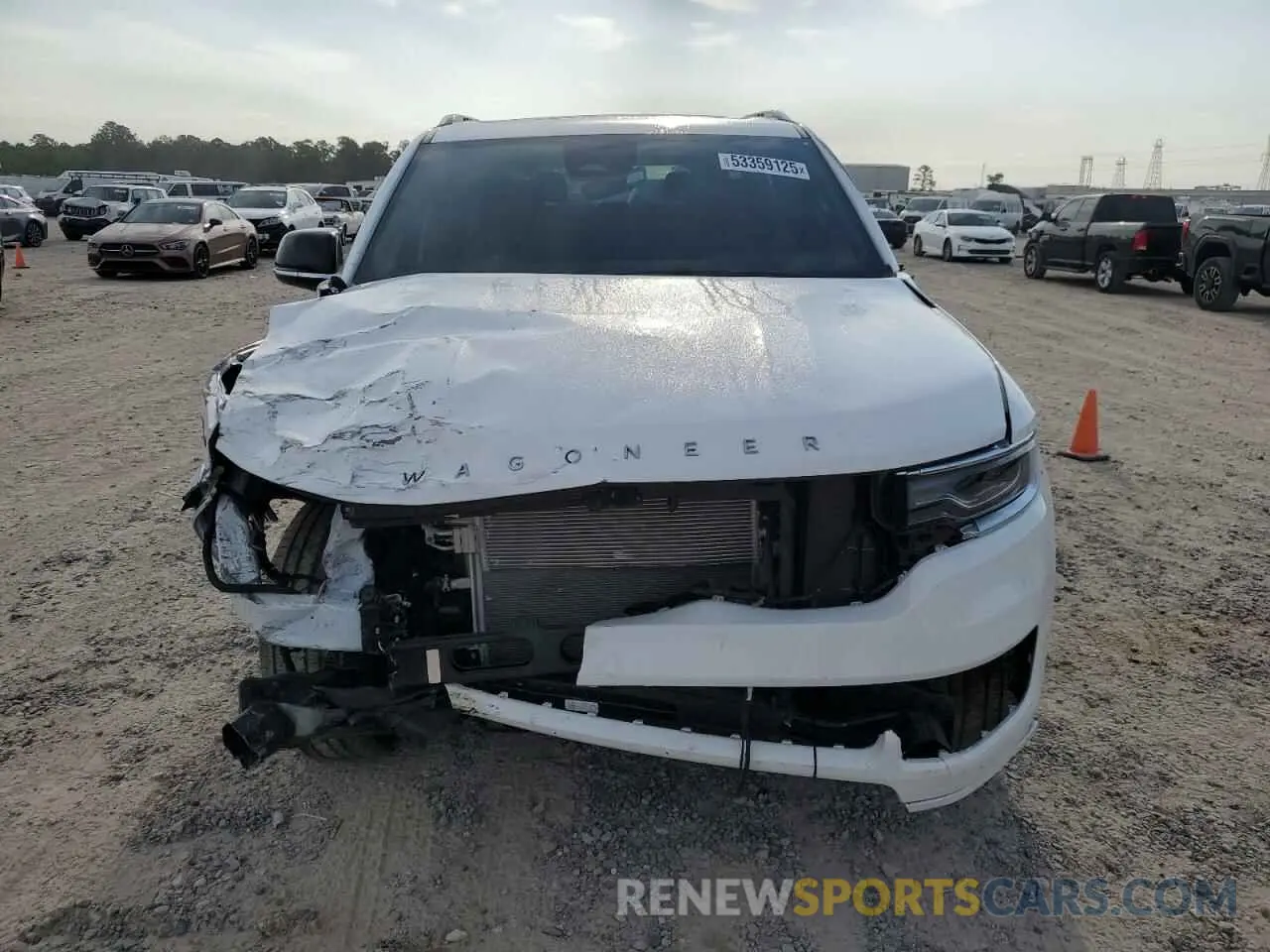 5 fotografías del automóvil dañado 1C4SJUAPXRS115733 JEEP WAGONEER 2024