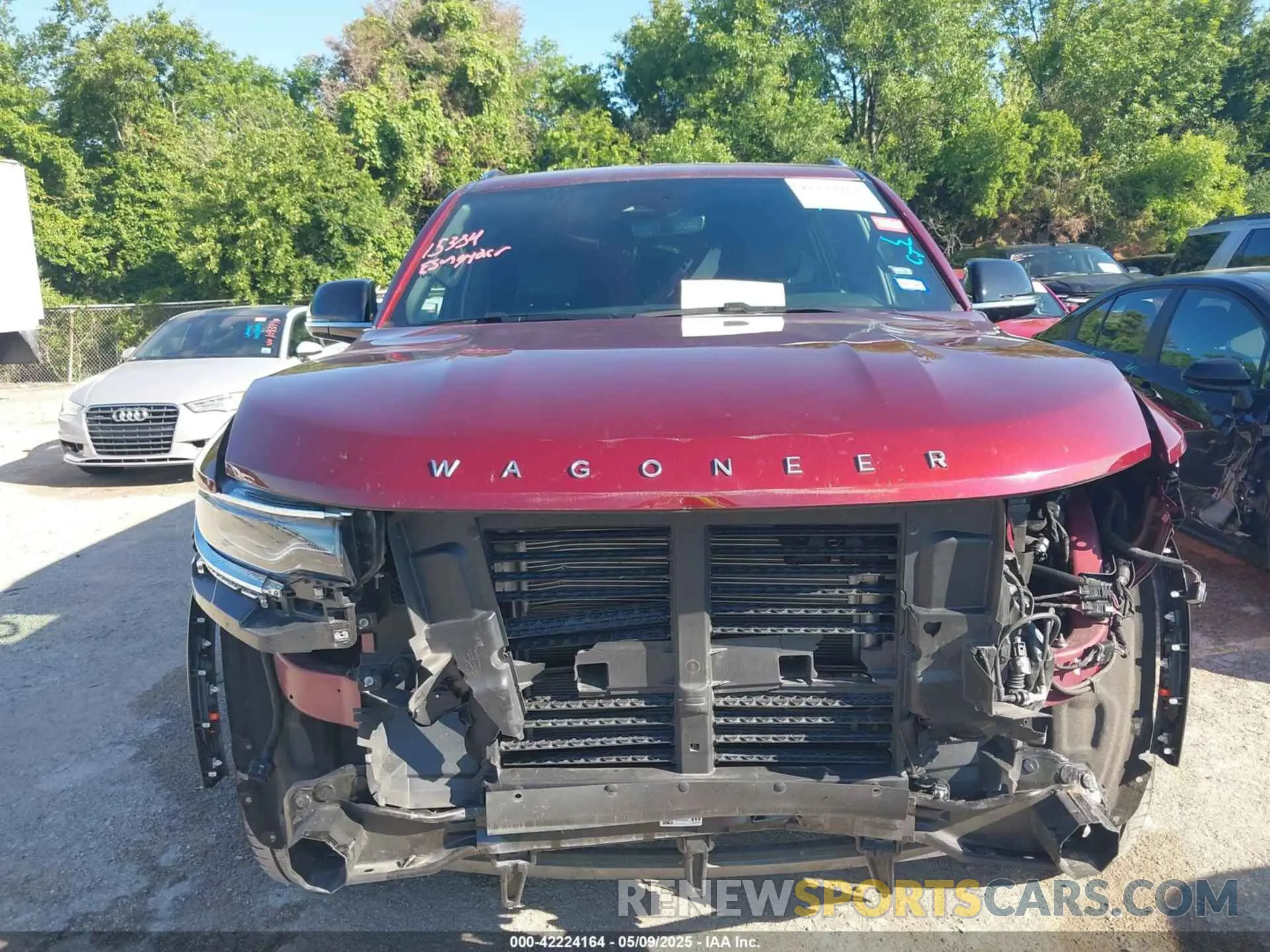 12 fotografías del automóvil dañado 1C4SJUBP2RS177139 JEEP WAGONEER 2024