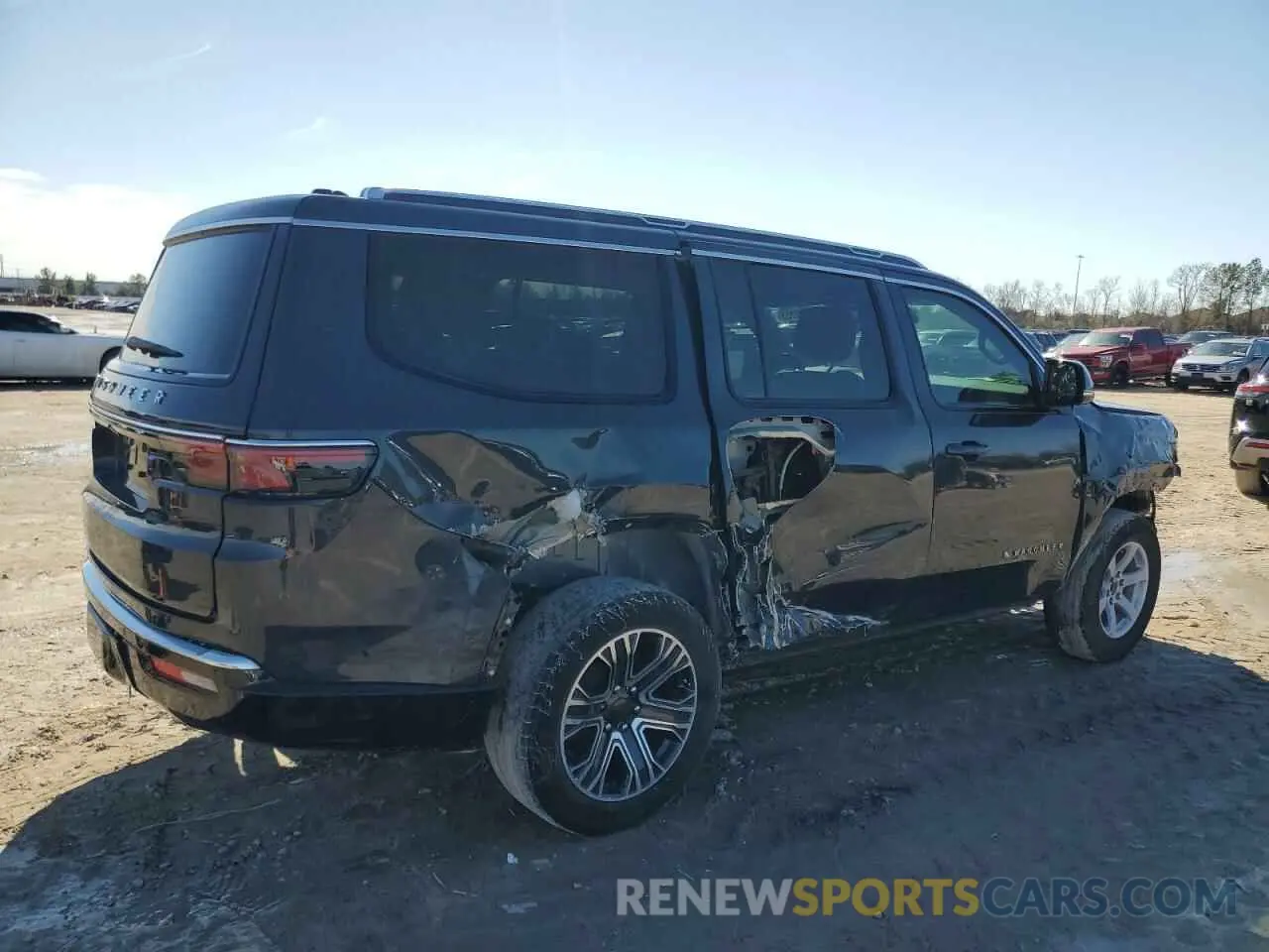 3 fotografías del automóvil dañado 1C4SJVAP9RS114983 JEEP WAGONEER 2024