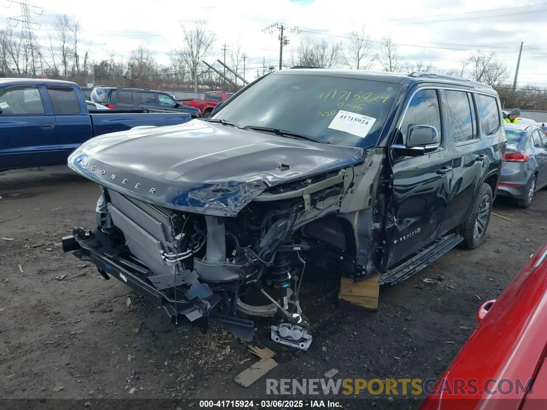 2 fotografías del automóvil dañado 1C4SJVAP9RS155758 JEEP WAGONEER 2024