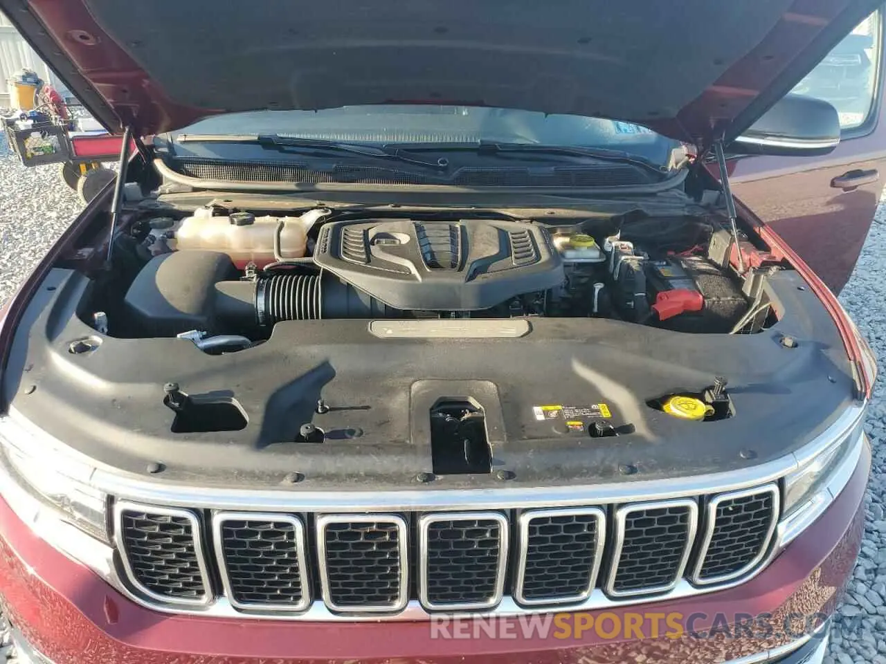 12 fotografías del automóvil dañado 1C4SJVBP1RS139004 JEEP WAGONEER 2024
