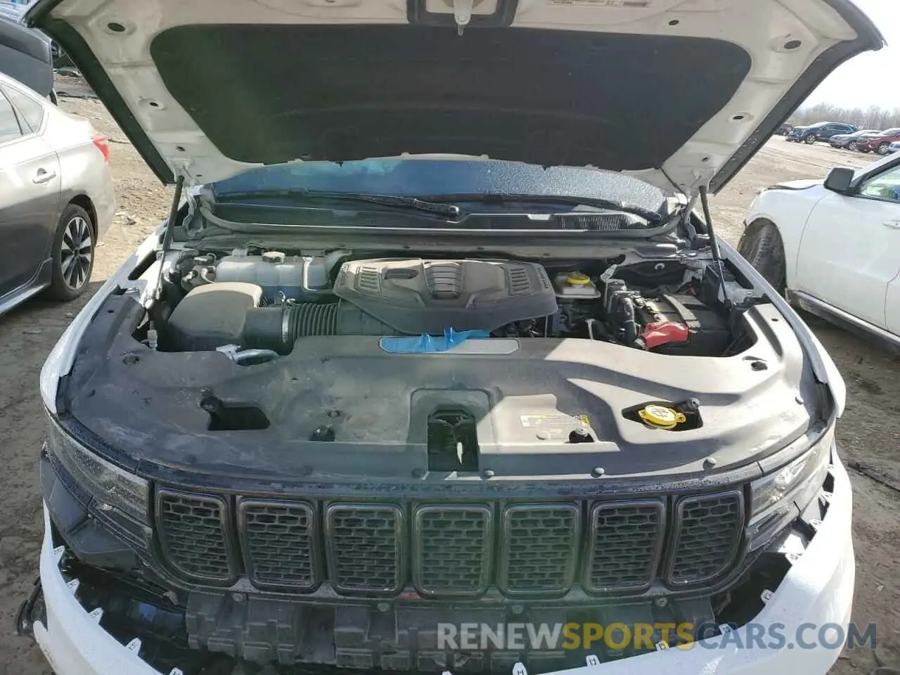 14 fotografías del automóvil dañado 1C4SJVBP4RS127459 JEEP WAGONEER 2024