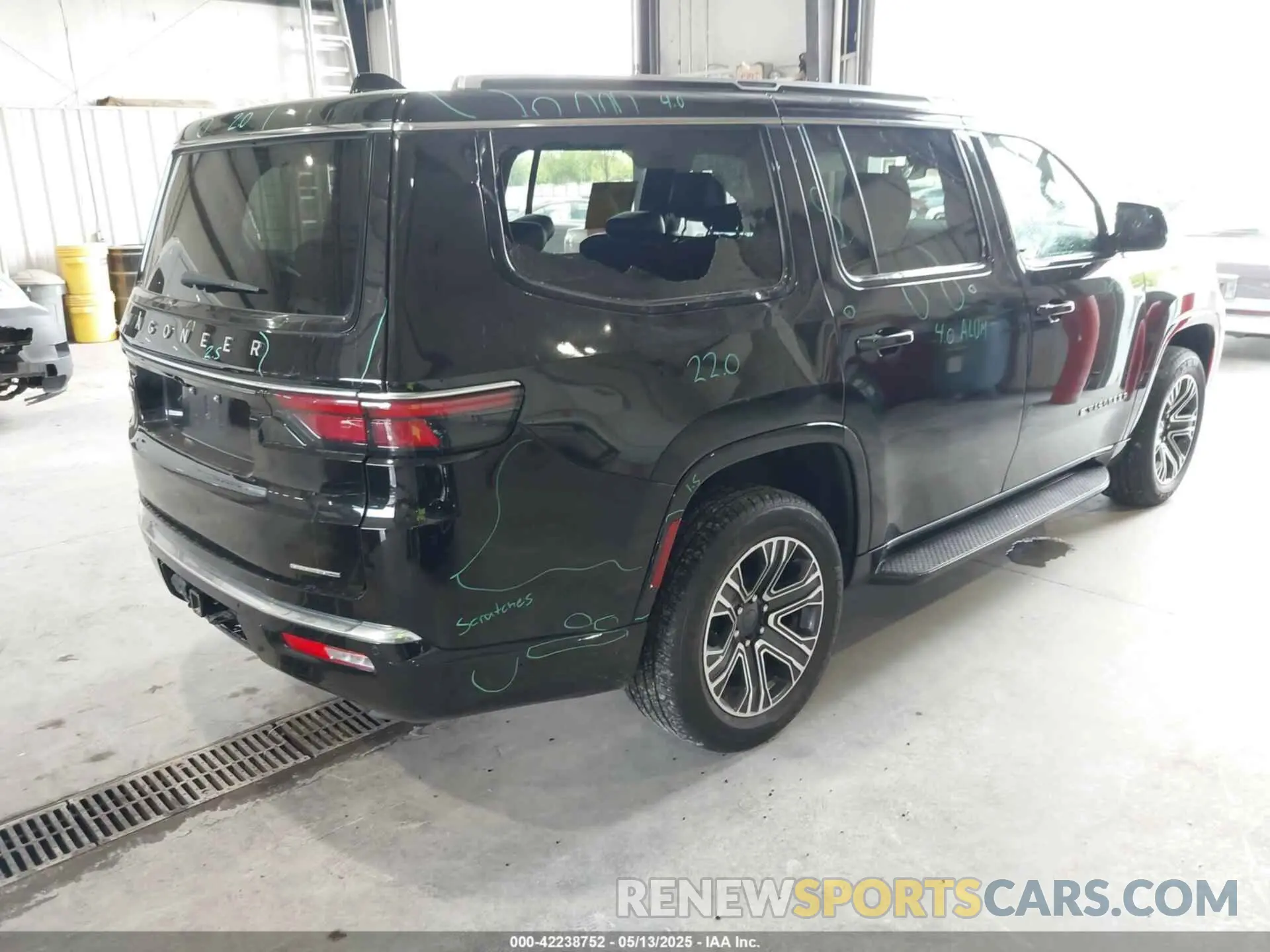 4 fotografías del automóvil dañado 1C4SJVBP7RS164876 JEEP WAGONEER 2024