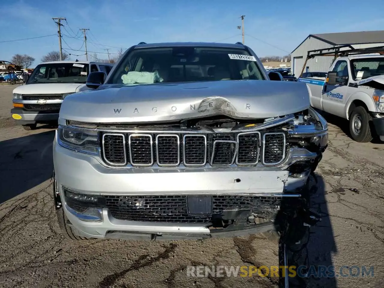 5 fotografías del automóvil dañado 1C4SJVBP9RS168377 JEEP WAGONEER 2024