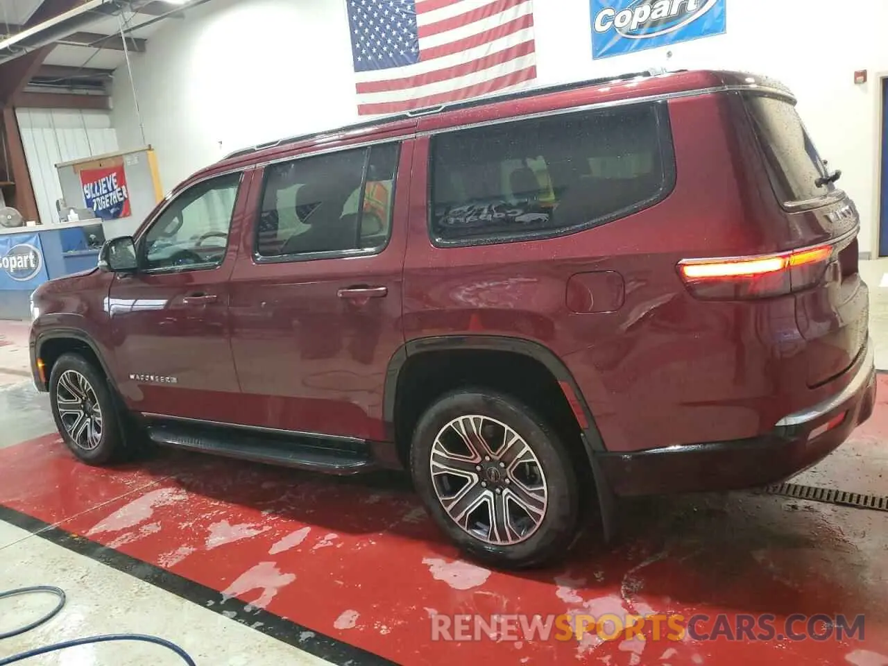 2 fotografías del automóvil dañado 1C4SJVAP2SS501641 JEEP WAGONEER 2025