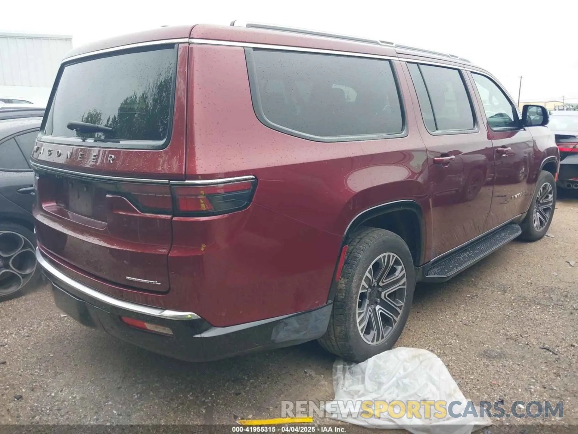 4 fotografías del automóvil dañado 1C4SJSBPXPS549148 JEEP WAGONEER L 2023