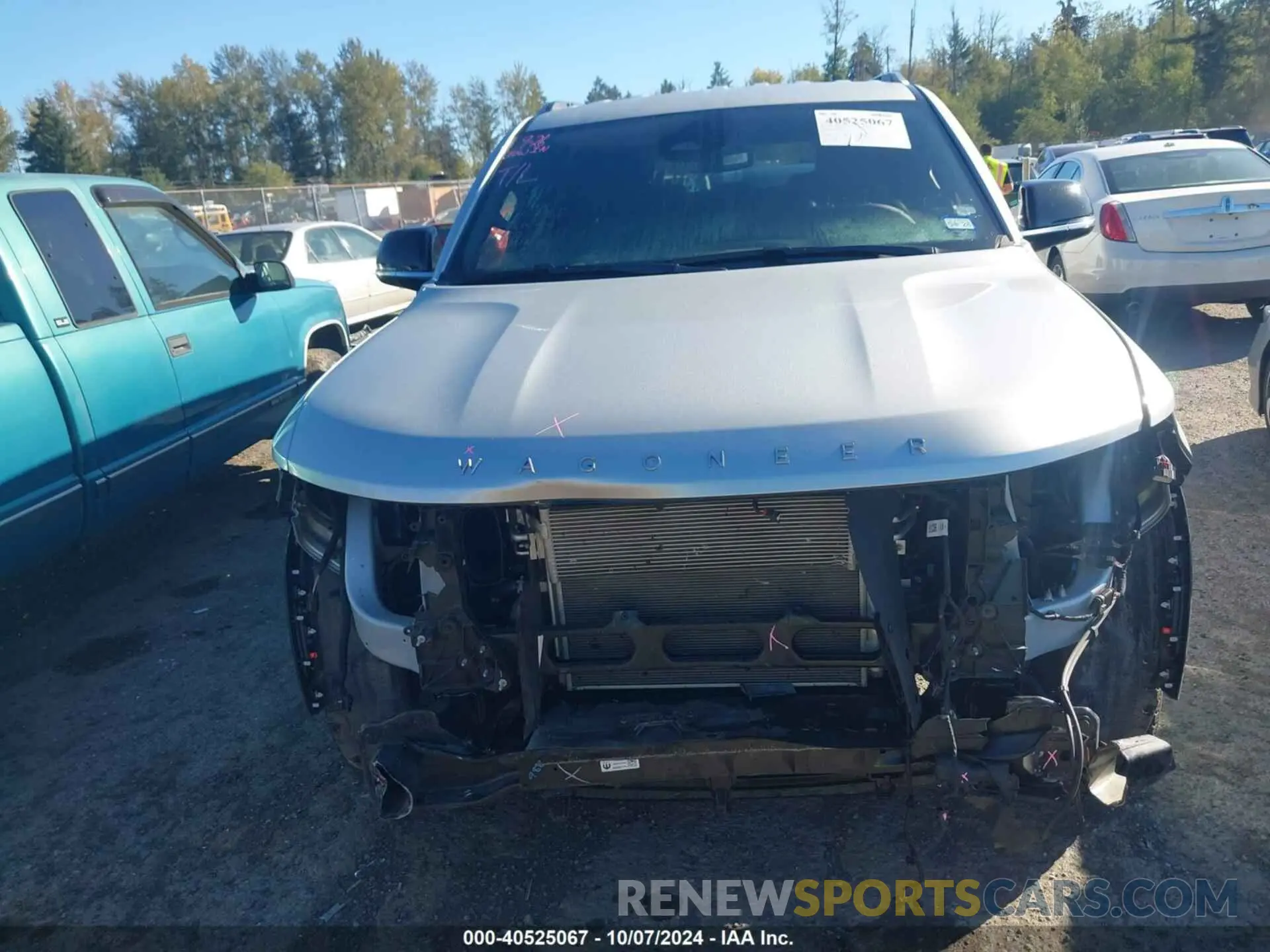 13 fotografías del automóvil dañado 1C4SJRBP0RS165360 JEEP WAGONEER L 2024