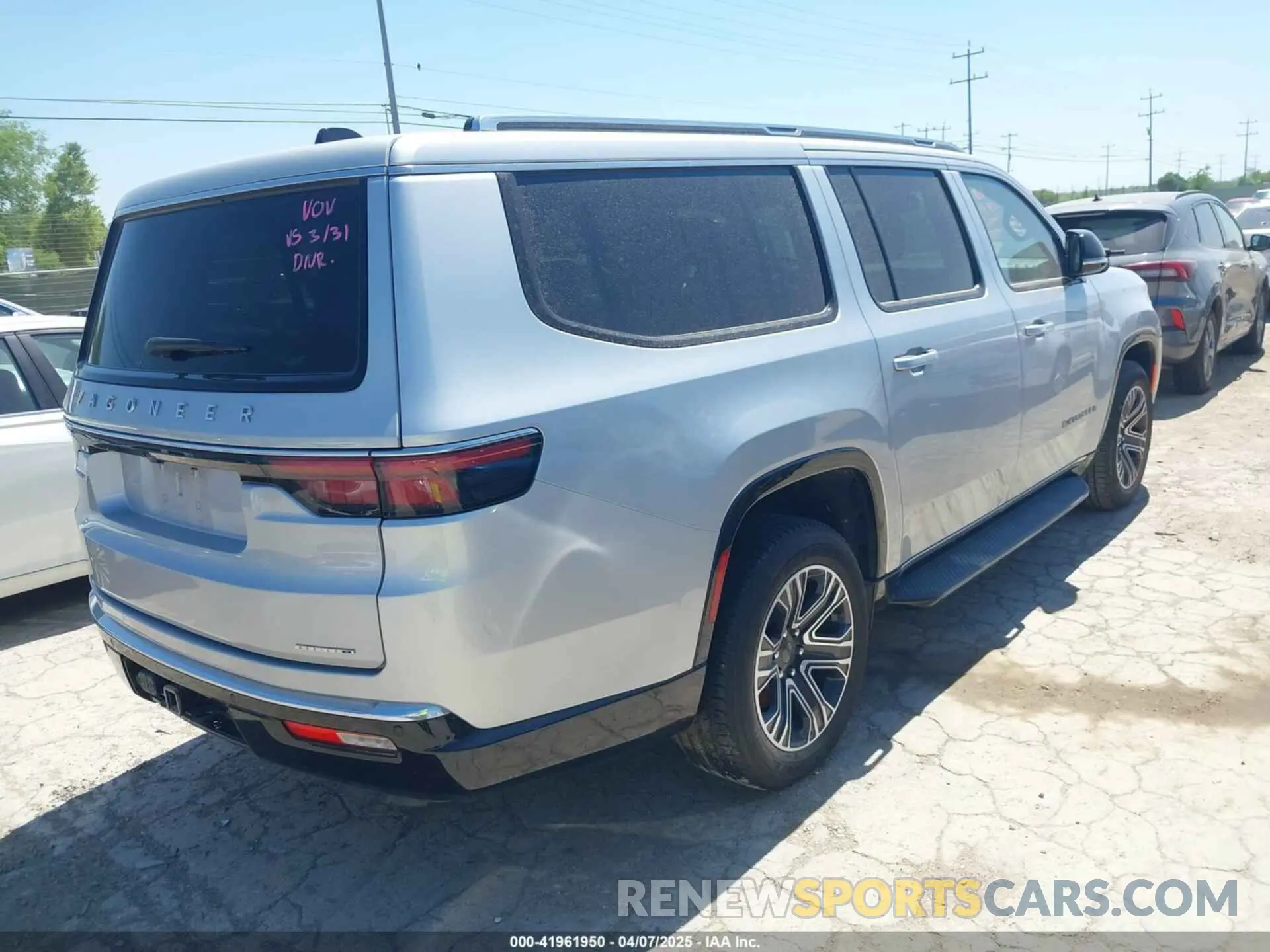 4 fotografías del automóvil dañado 1C4SJRBP8RS177868 JEEP WAGONEER L 2024