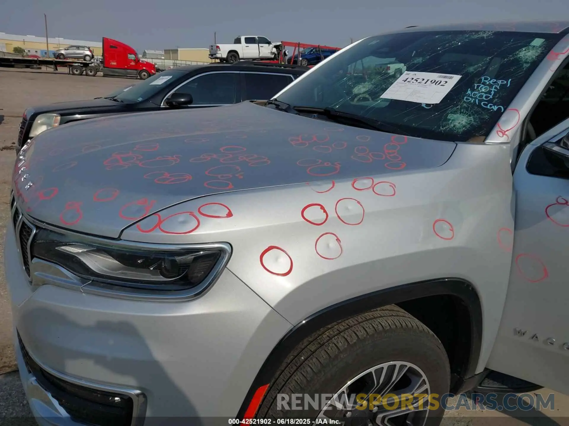 6 fotografías del automóvil dañado 1C4SJSBP2RS175525 JEEP WAGONEER L 2024