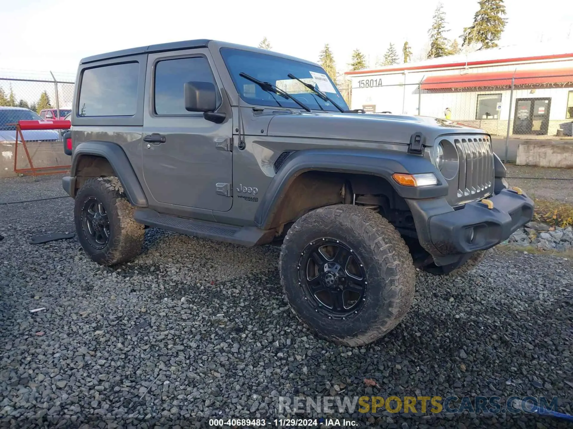 1 fotografías del automóvil dañado 1C4GJXAG3KW518815 JEEP WRANGLER 2019