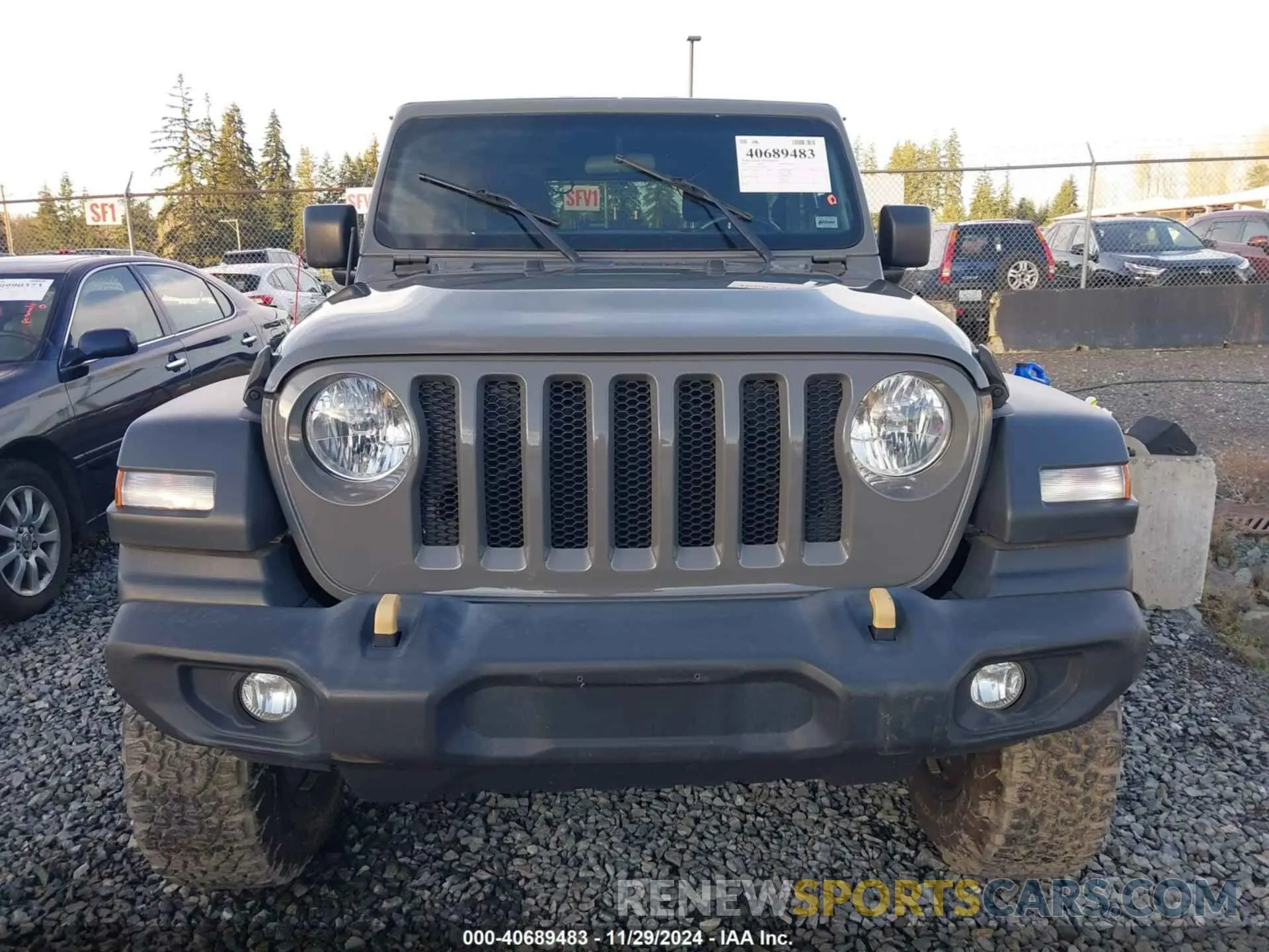 11 fotografías del automóvil dañado 1C4GJXAG3KW518815 JEEP WRANGLER 2019