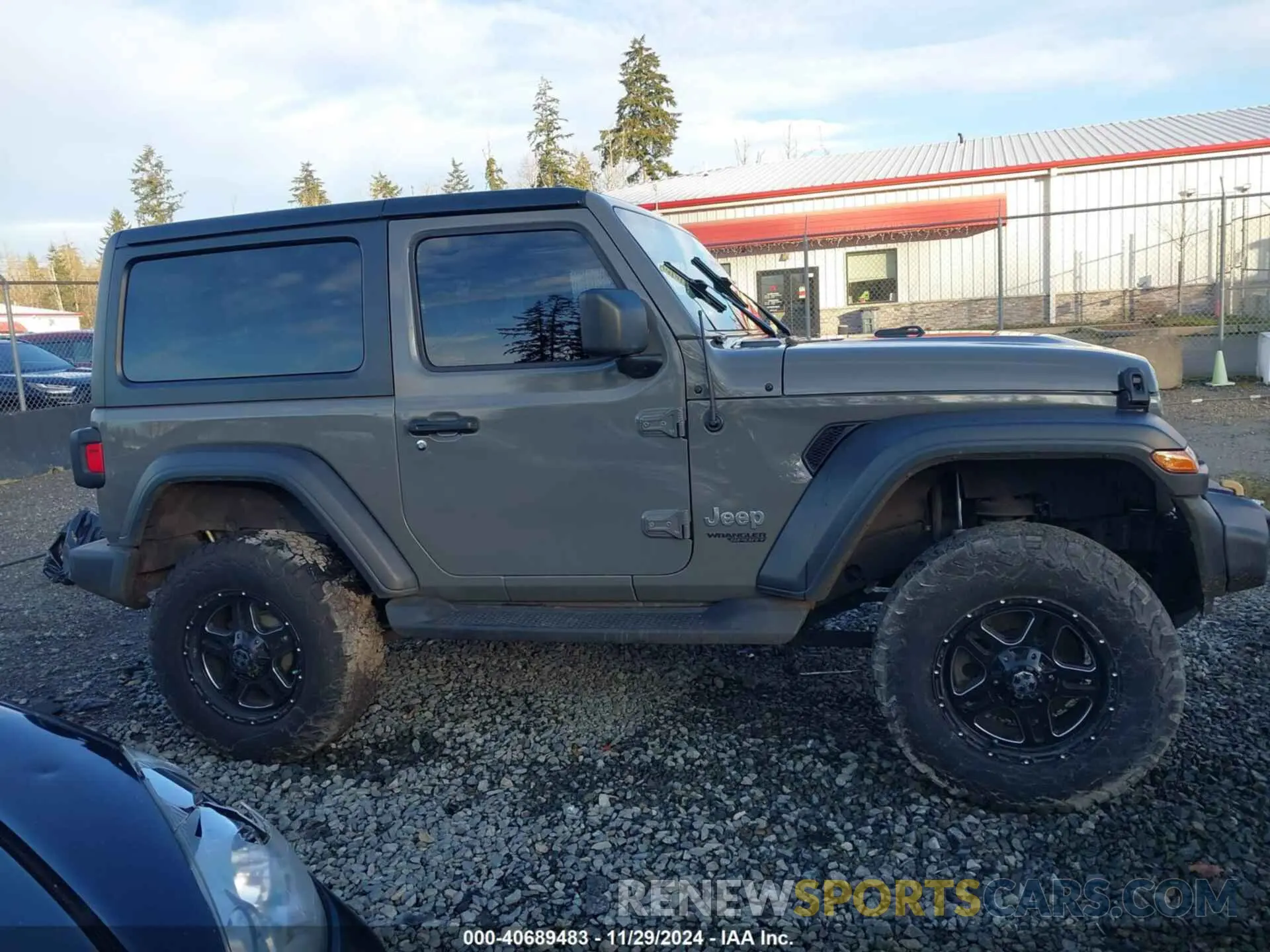 12 fotografías del automóvil dañado 1C4GJXAG3KW518815 JEEP WRANGLER 2019