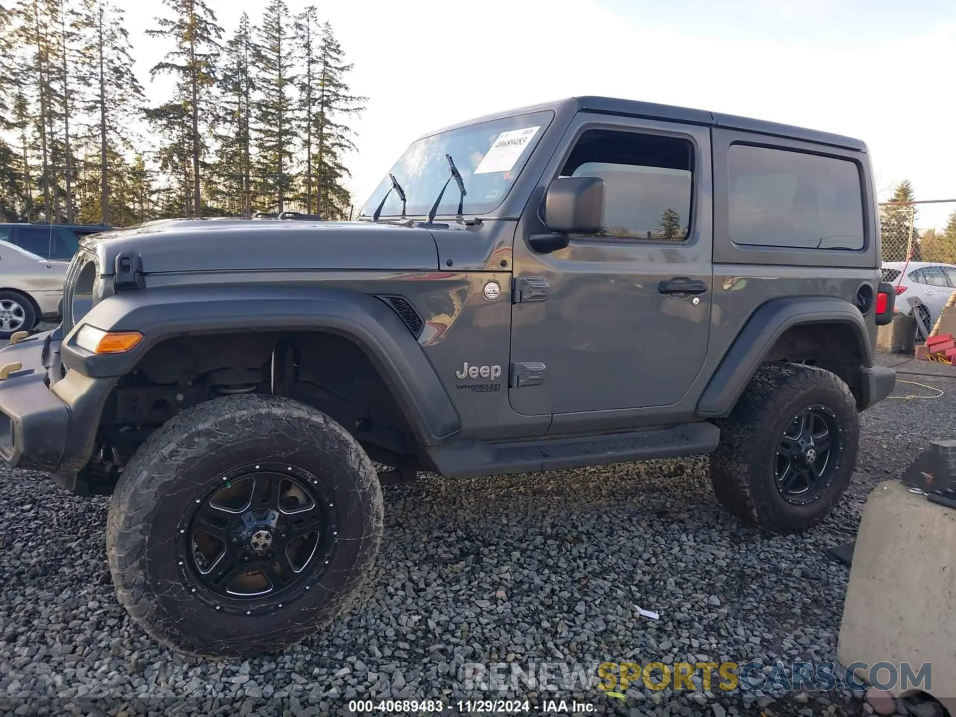 13 fotografías del automóvil dañado 1C4GJXAG3KW518815 JEEP WRANGLER 2019