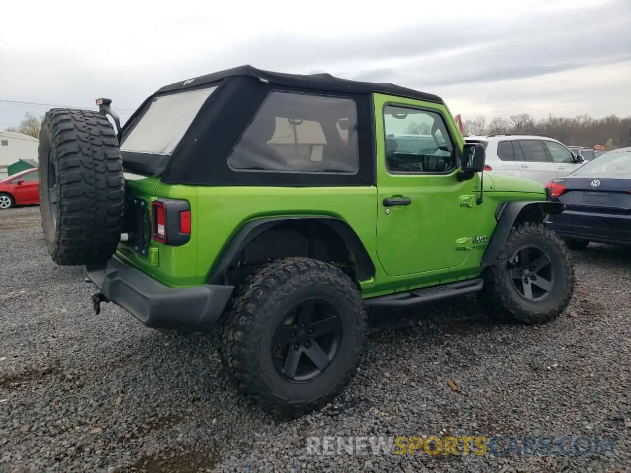 3 fotografías del automóvil dañado 1C4GJXAG3KW526557 JEEP WRANGLER 2019