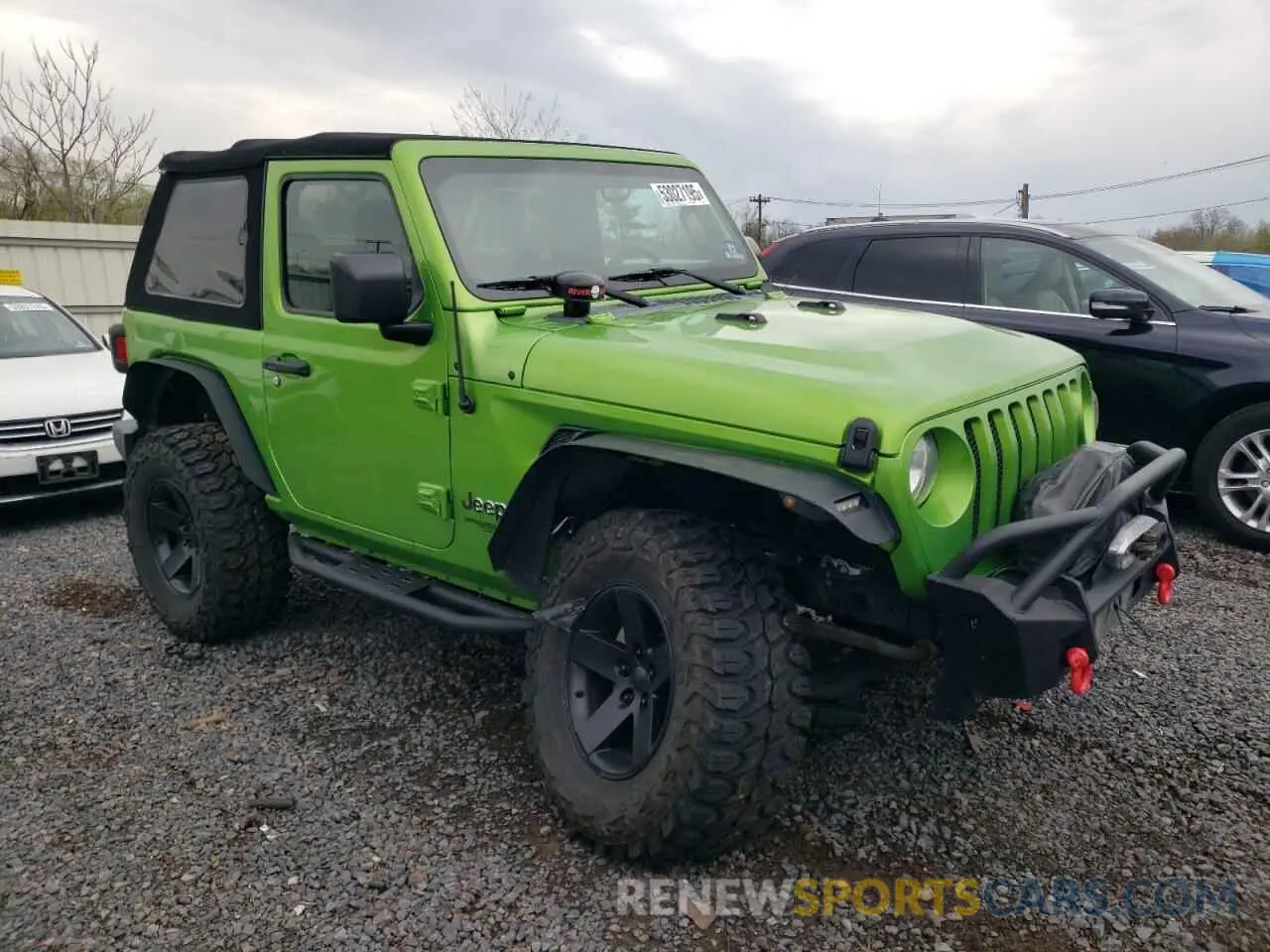 4 fotografías del automóvil dañado 1C4GJXAG3KW526557 JEEP WRANGLER 2019