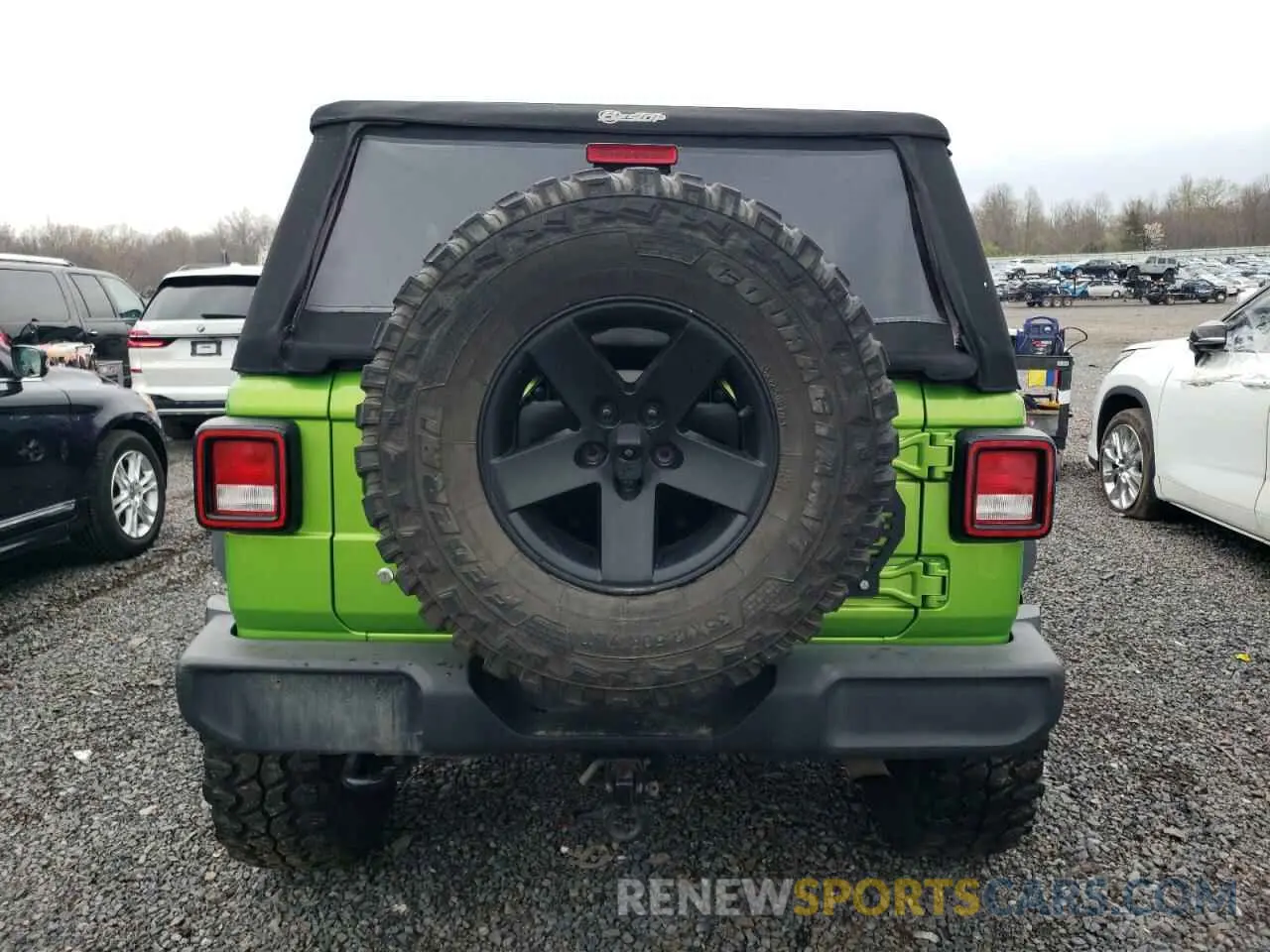6 fotografías del automóvil dañado 1C4GJXAG3KW526557 JEEP WRANGLER 2019