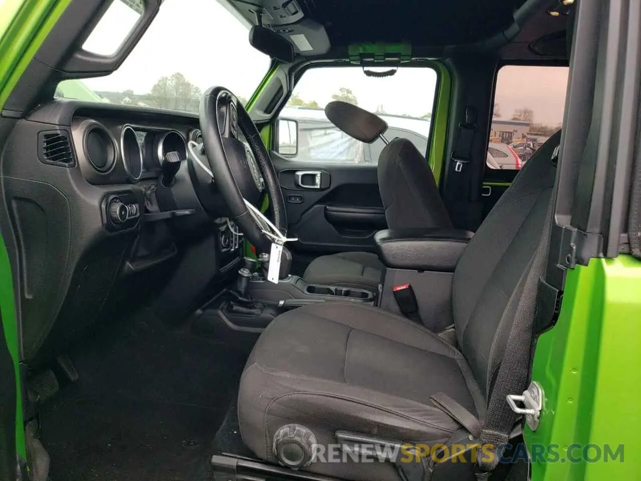 7 fotografías del automóvil dañado 1C4GJXAG3KW526557 JEEP WRANGLER 2019