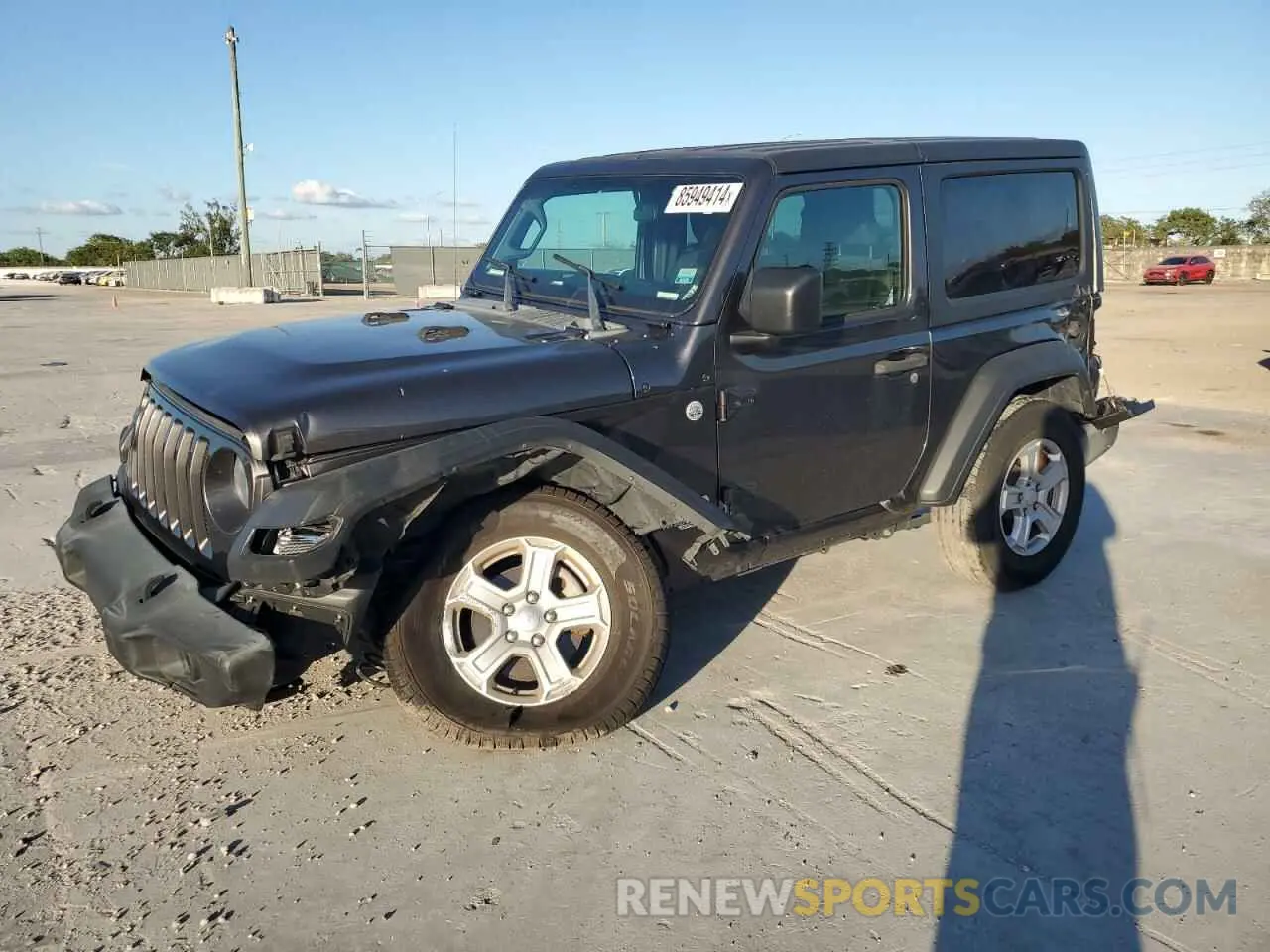 1 fotografías del automóvil dañado 1C4GJXAG3KW664311 JEEP WRANGLER 2019