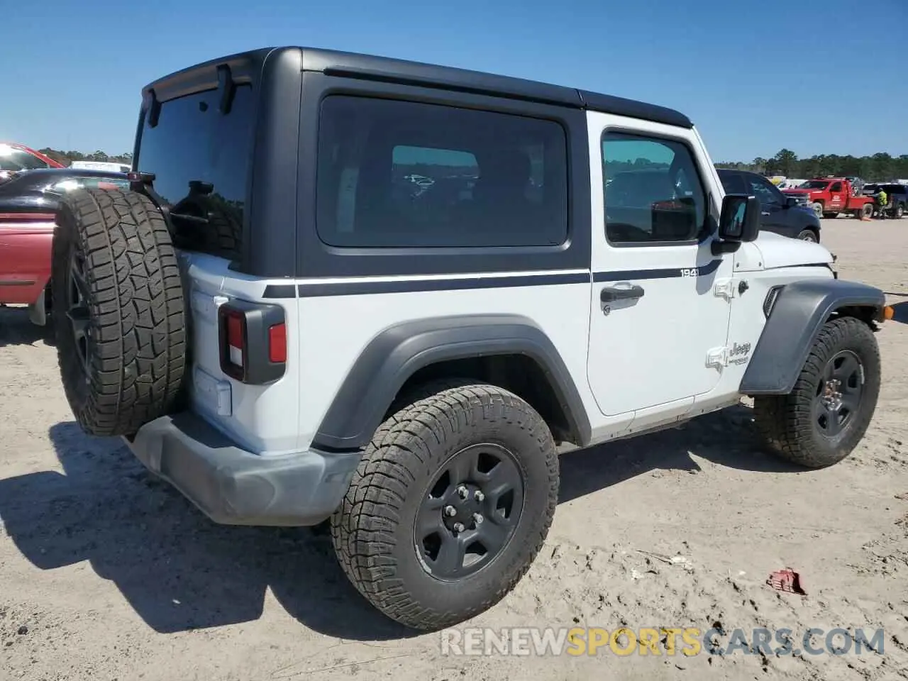 3 fotografías del automóvil dañado 1C4GJXAG4KW558031 JEEP WRANGLER 2019