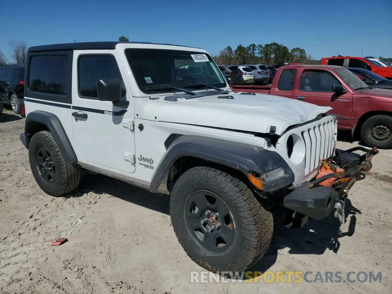 4 fotografías del automóvil dañado 1C4GJXAG4KW558031 JEEP WRANGLER 2019