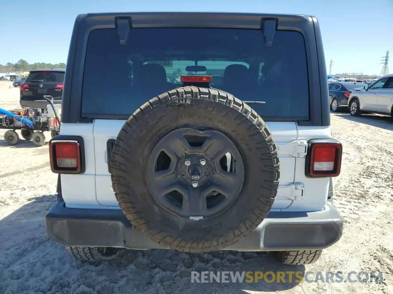 6 fotografías del automóvil dañado 1C4GJXAG4KW558031 JEEP WRANGLER 2019