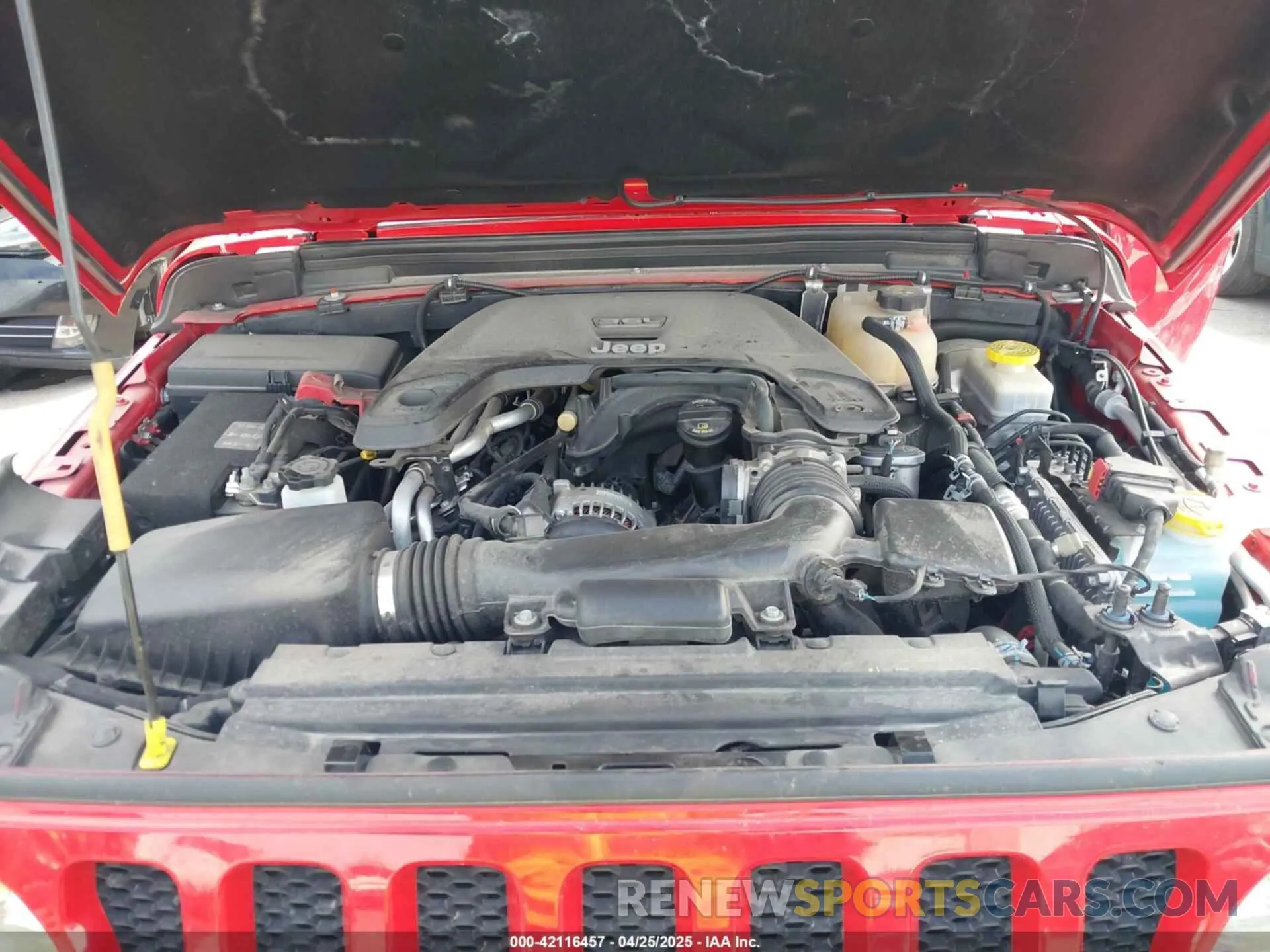 10 fotografías del automóvil dañado 1C4GJXAG4KW652569 JEEP WRANGLER 2019