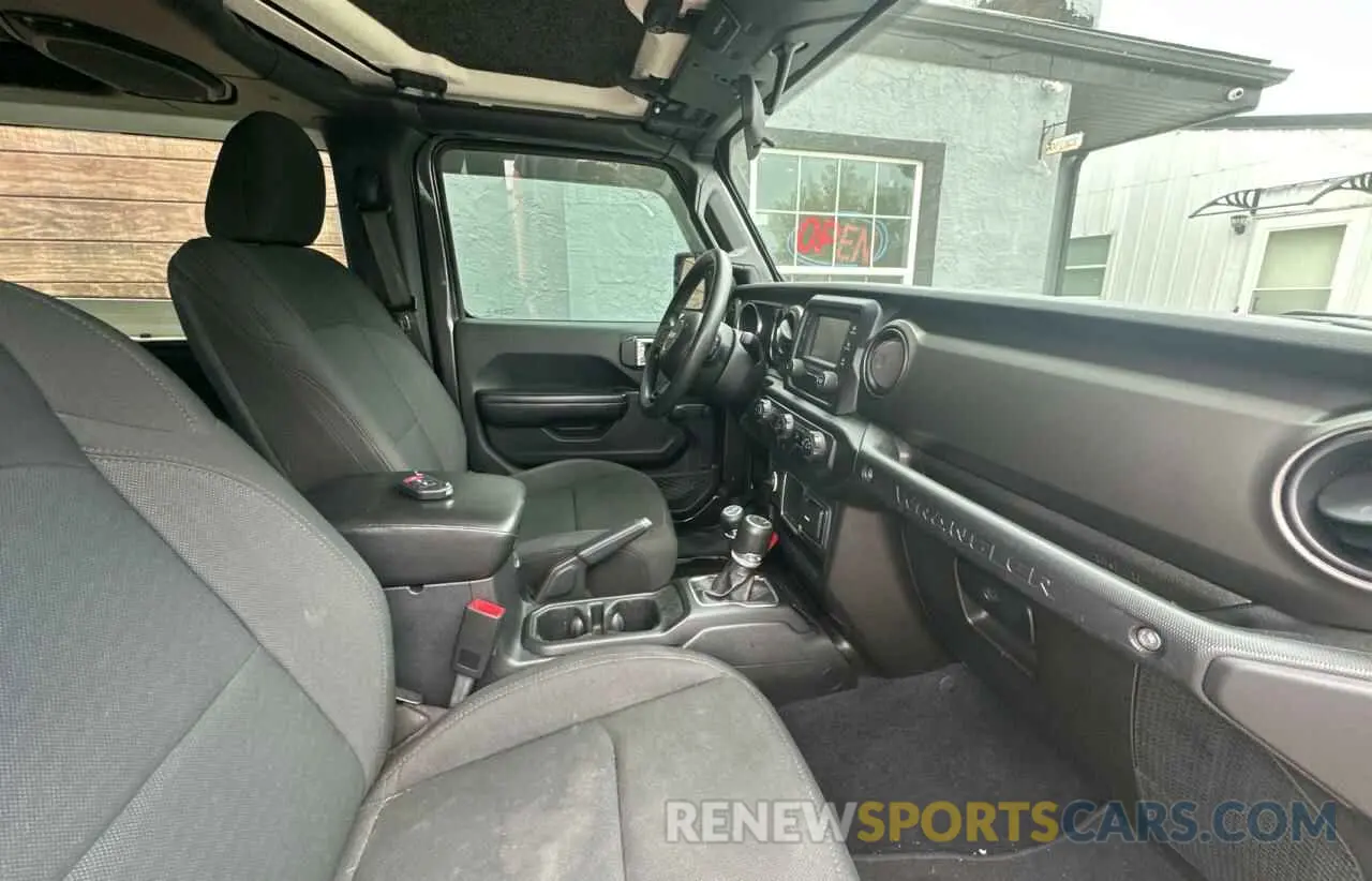 5 fotografías del automóvil dañado 1C4GJXAG6KW538797 JEEP WRANGLER 2019