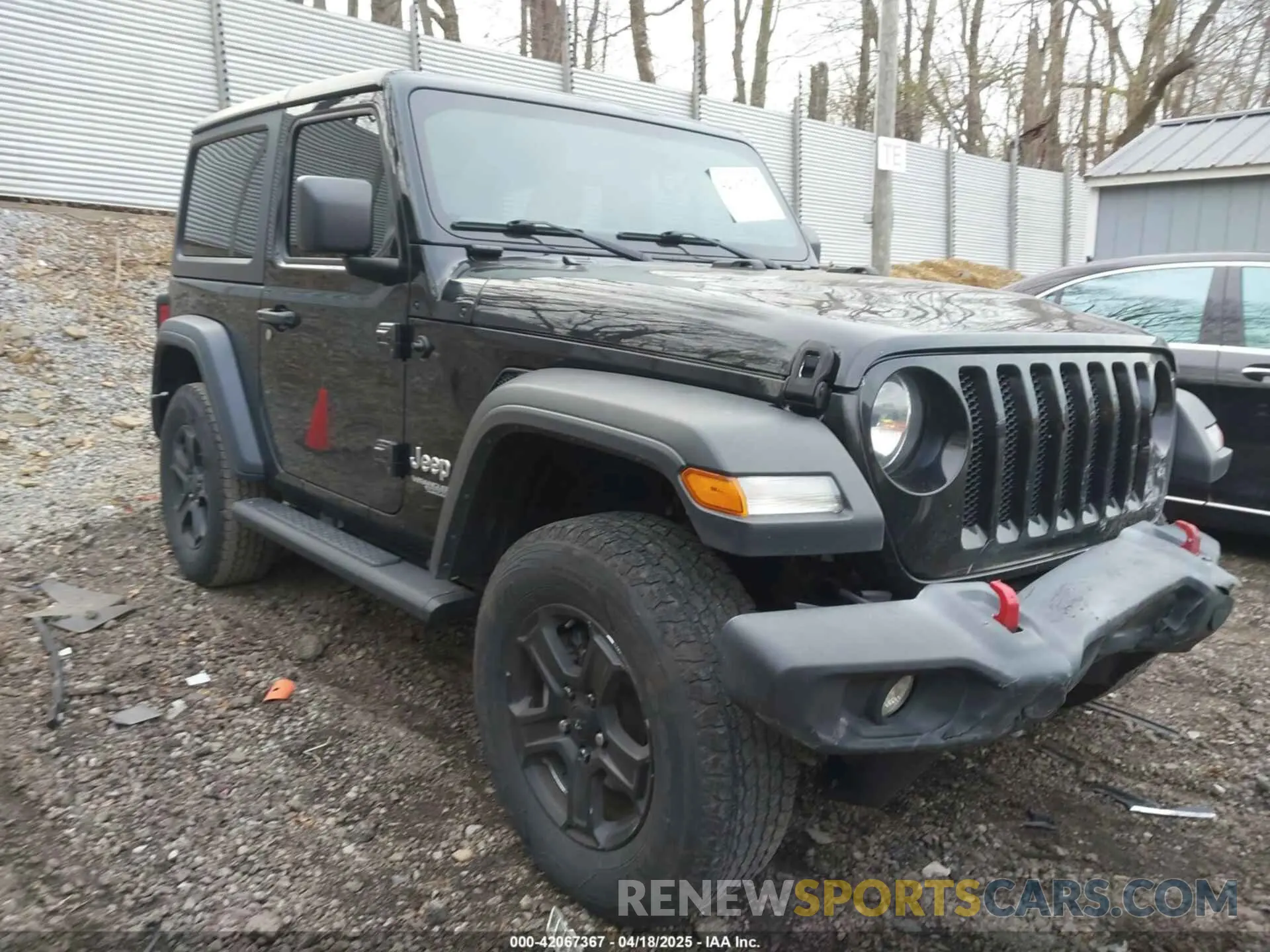 21 fotografías del automóvil dañado 1C4GJXAGXKW538902 JEEP WRANGLER 2019