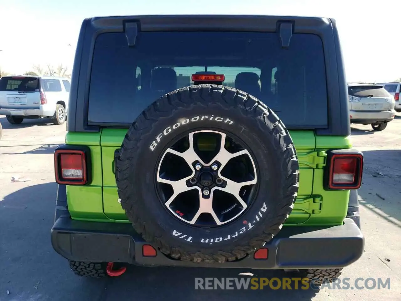 6 fotografías del automóvil dañado 1C4HJXCG8KW655699 JEEP WRANGLER 2019