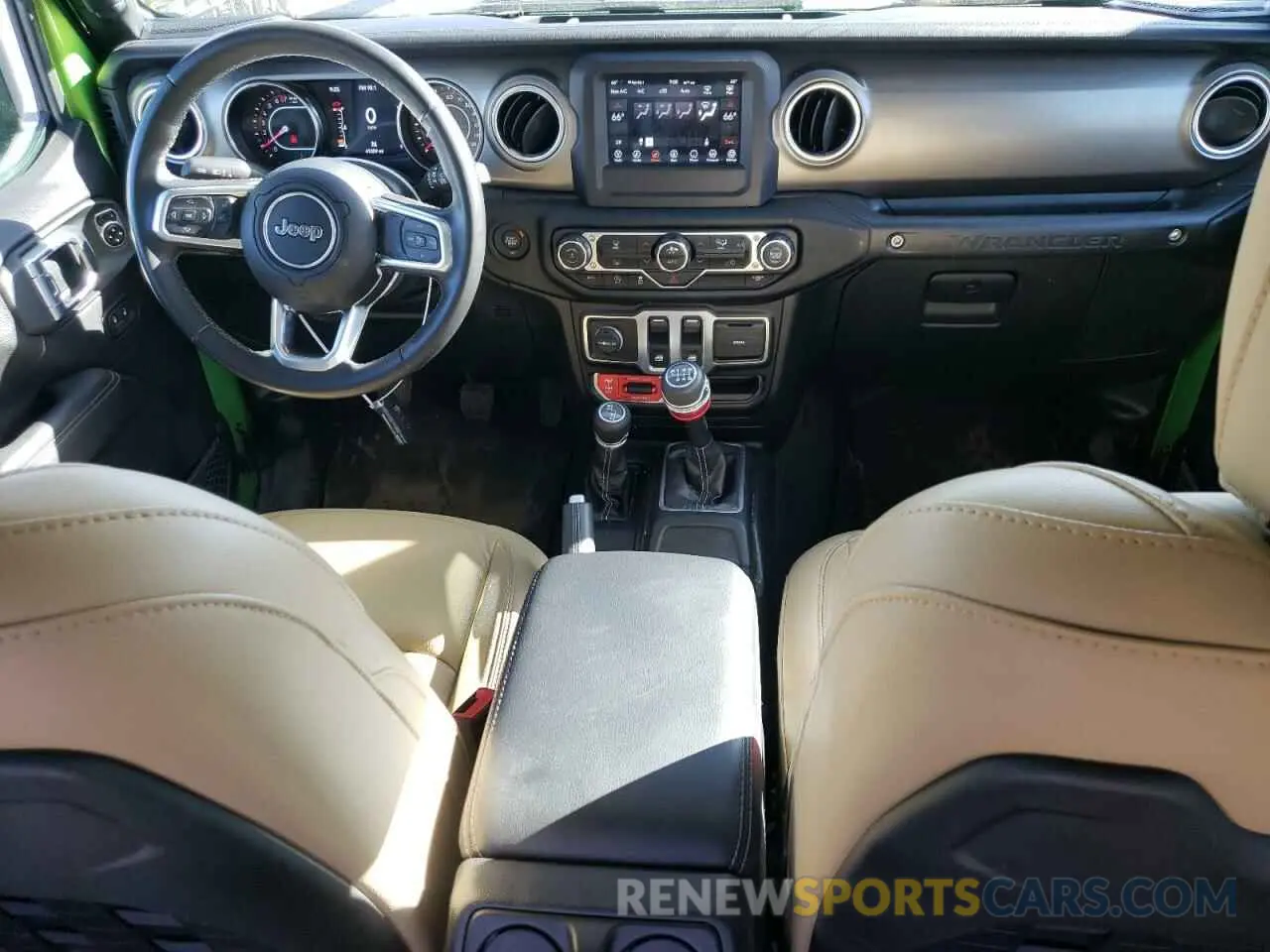 8 fotografías del automóvil dañado 1C4HJXCG8KW655699 JEEP WRANGLER 2019