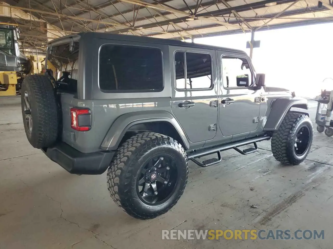 3 fotografías del automóvil dañado 1C4HJXDG0KW530386 JEEP WRANGLER 2019