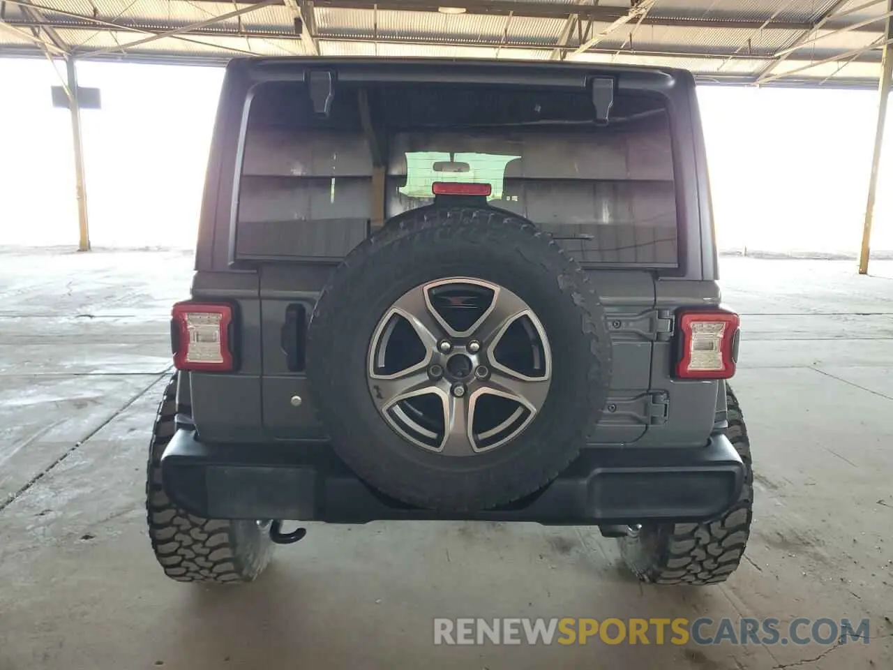 6 fotografías del automóvil dañado 1C4HJXDG0KW530386 JEEP WRANGLER 2019