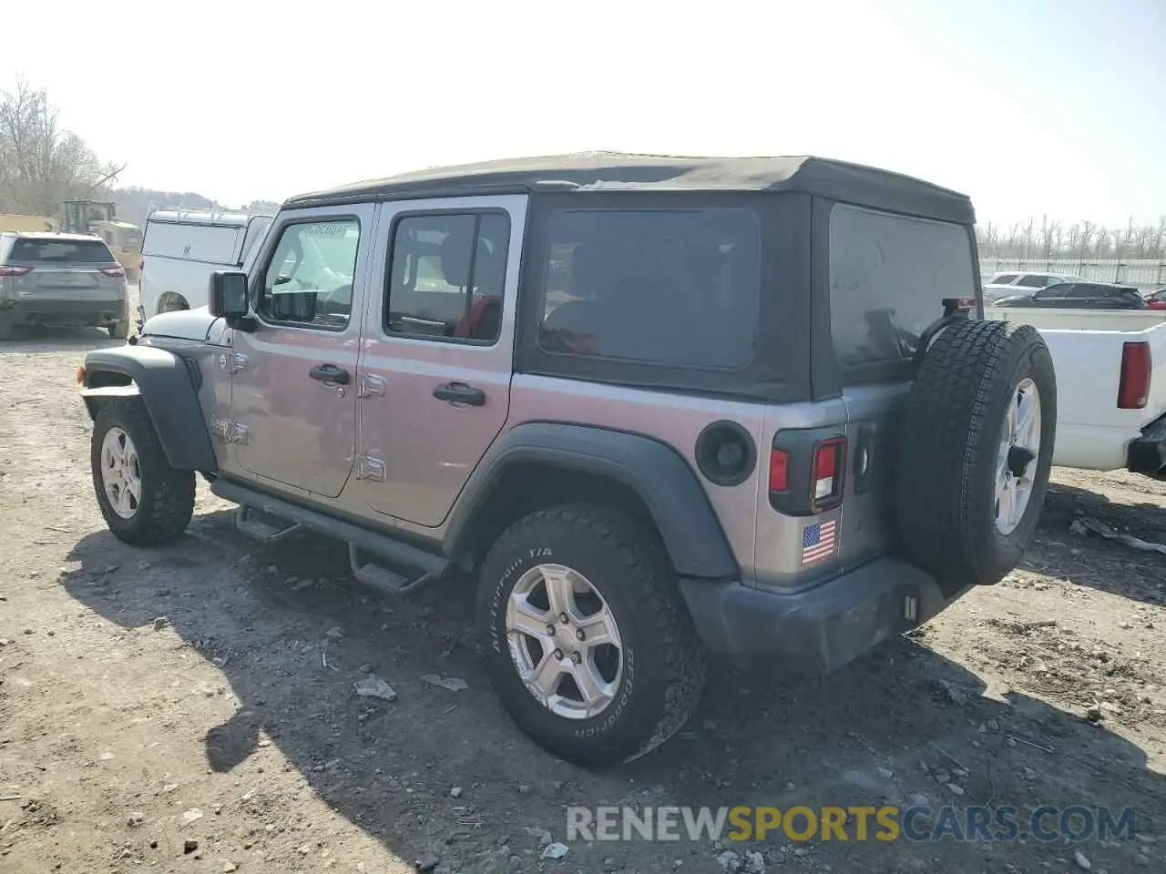 2 fotografías del automóvil dañado 1C4HJXDG0KW609203 JEEP WRANGLER 2019